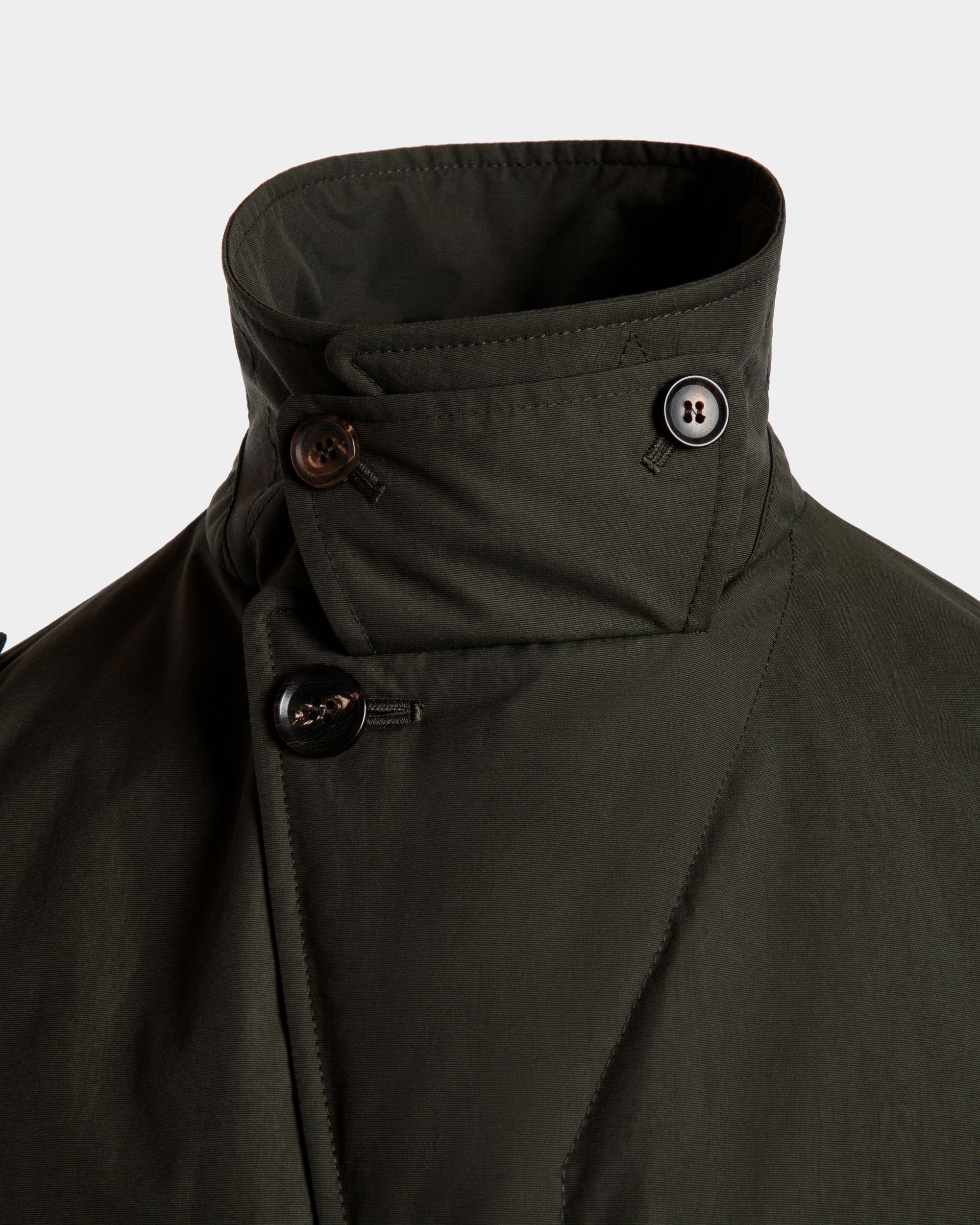 Bally Global - Field Jacket In Military Green Nylon - Green