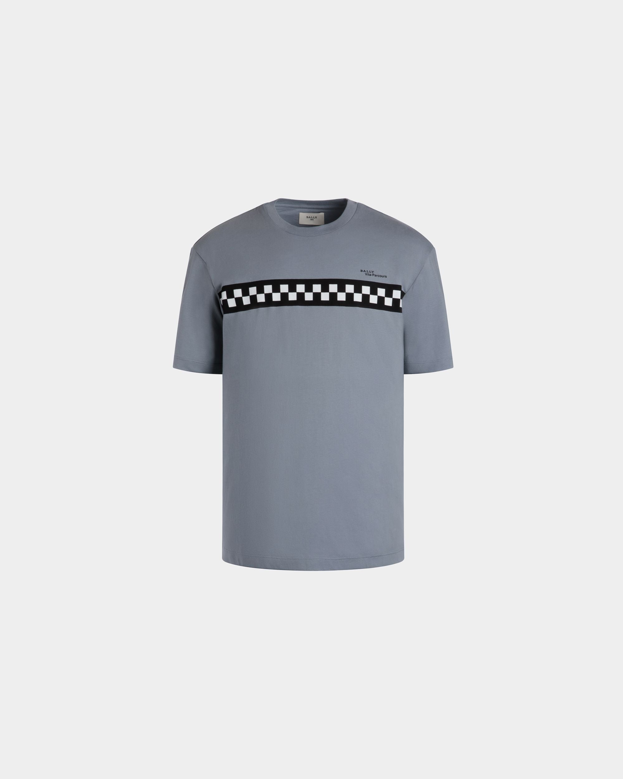 Bally Global - T-Shirt In Grey Cotton - Grey