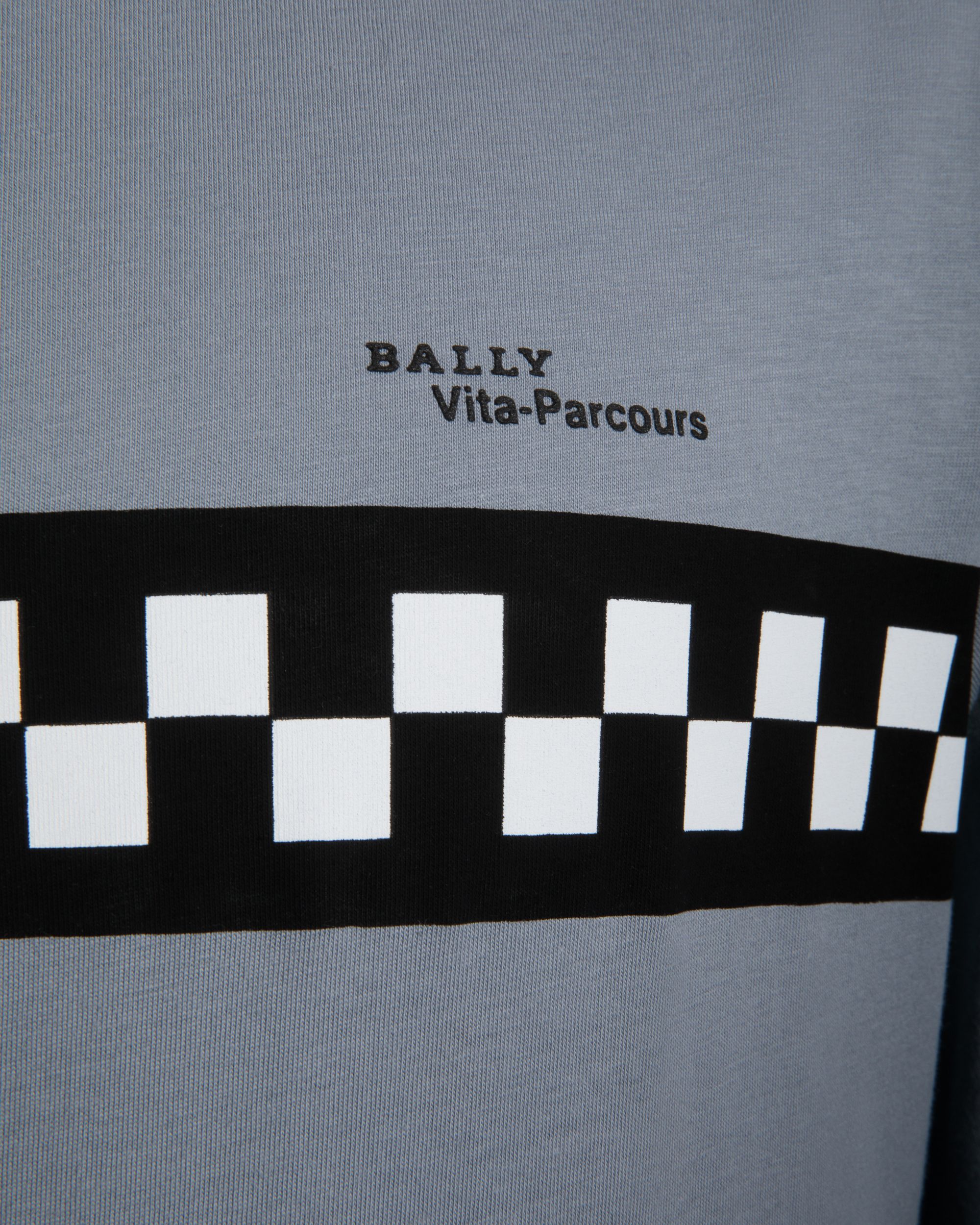 Bally Global - T-Shirt In Grey Cotton - Grey