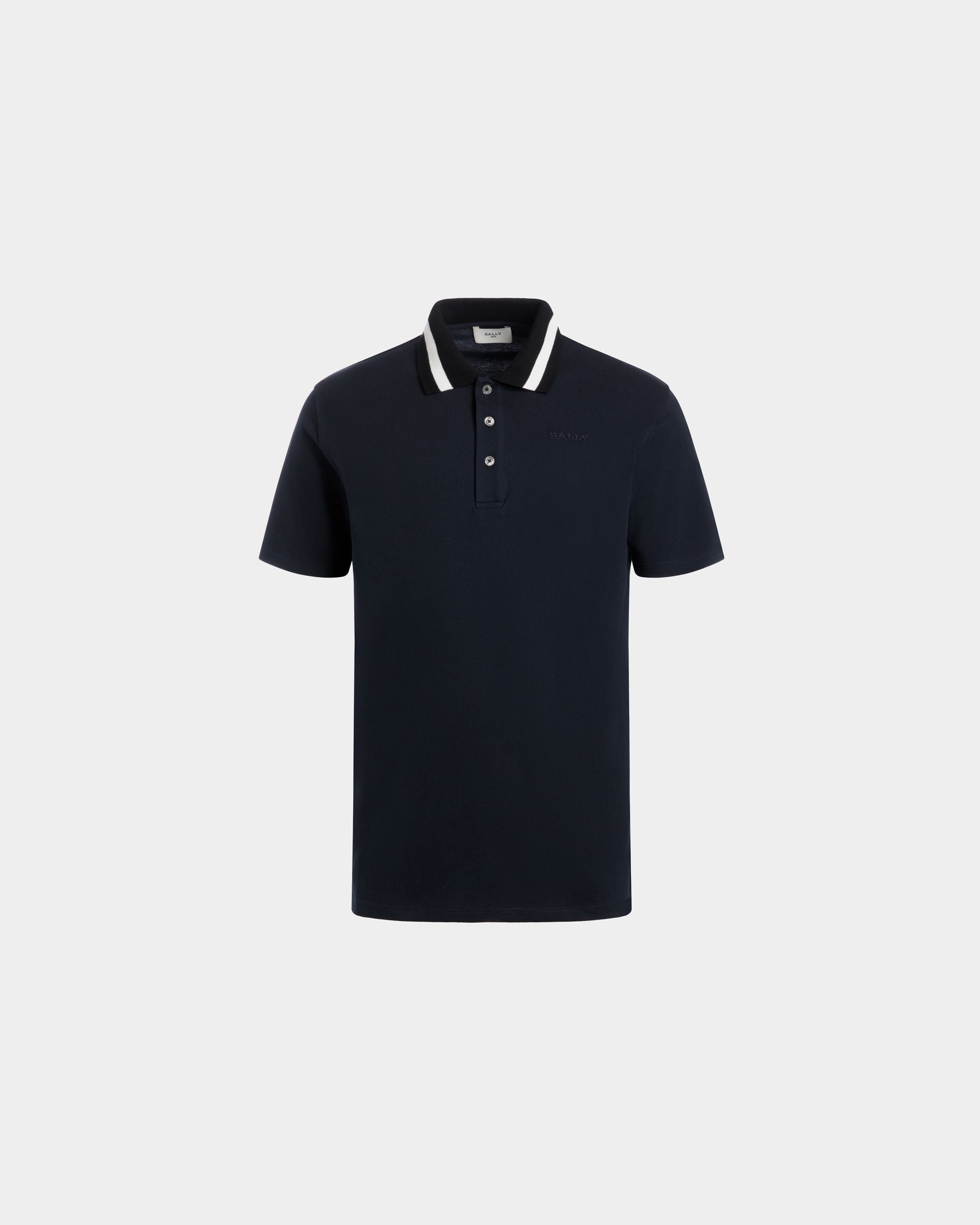 Bally Global - Polo In Blue Cotton - Blue
