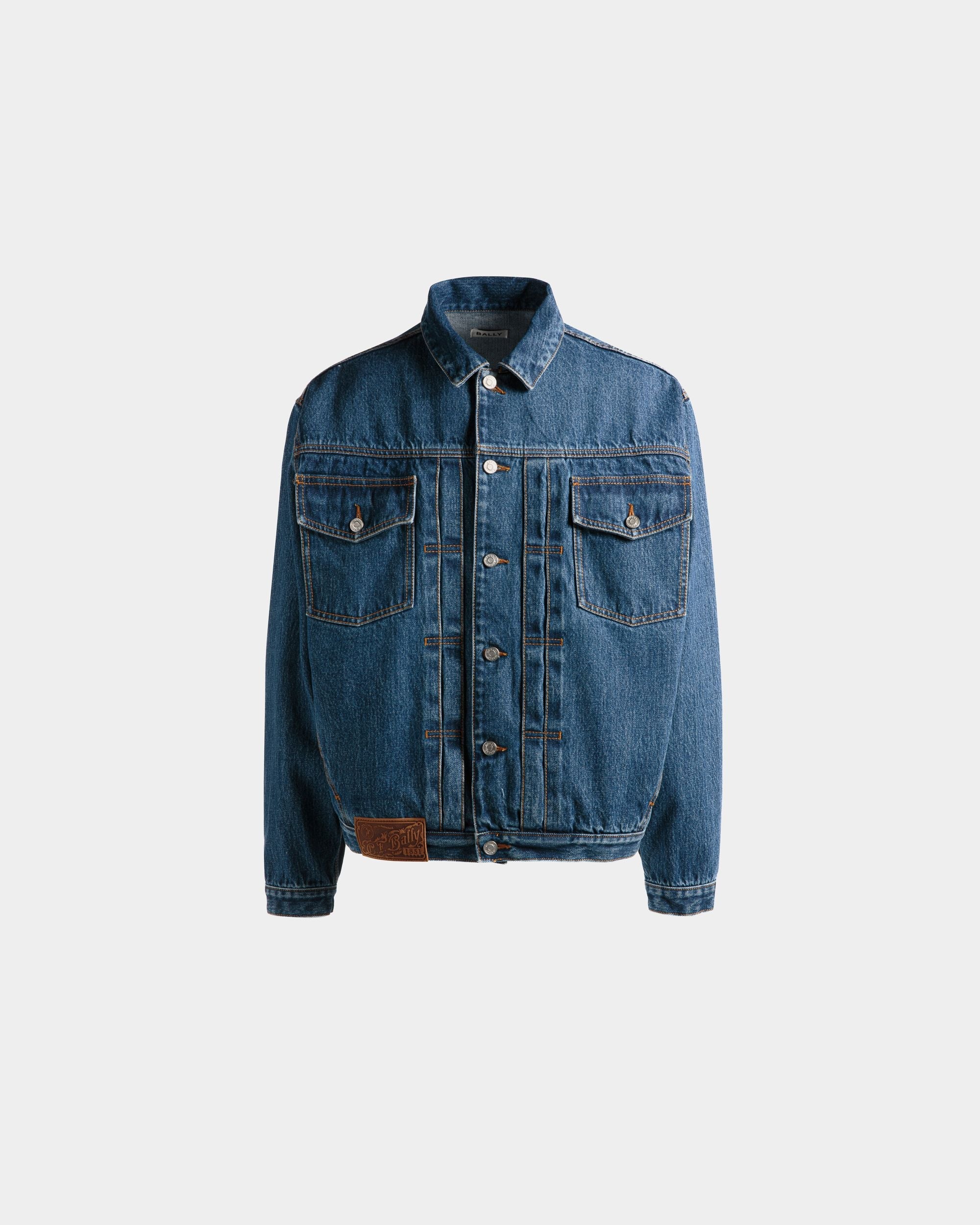 Bally Global - Cazadora Vaquera De Algodón Medium Blue - Azul