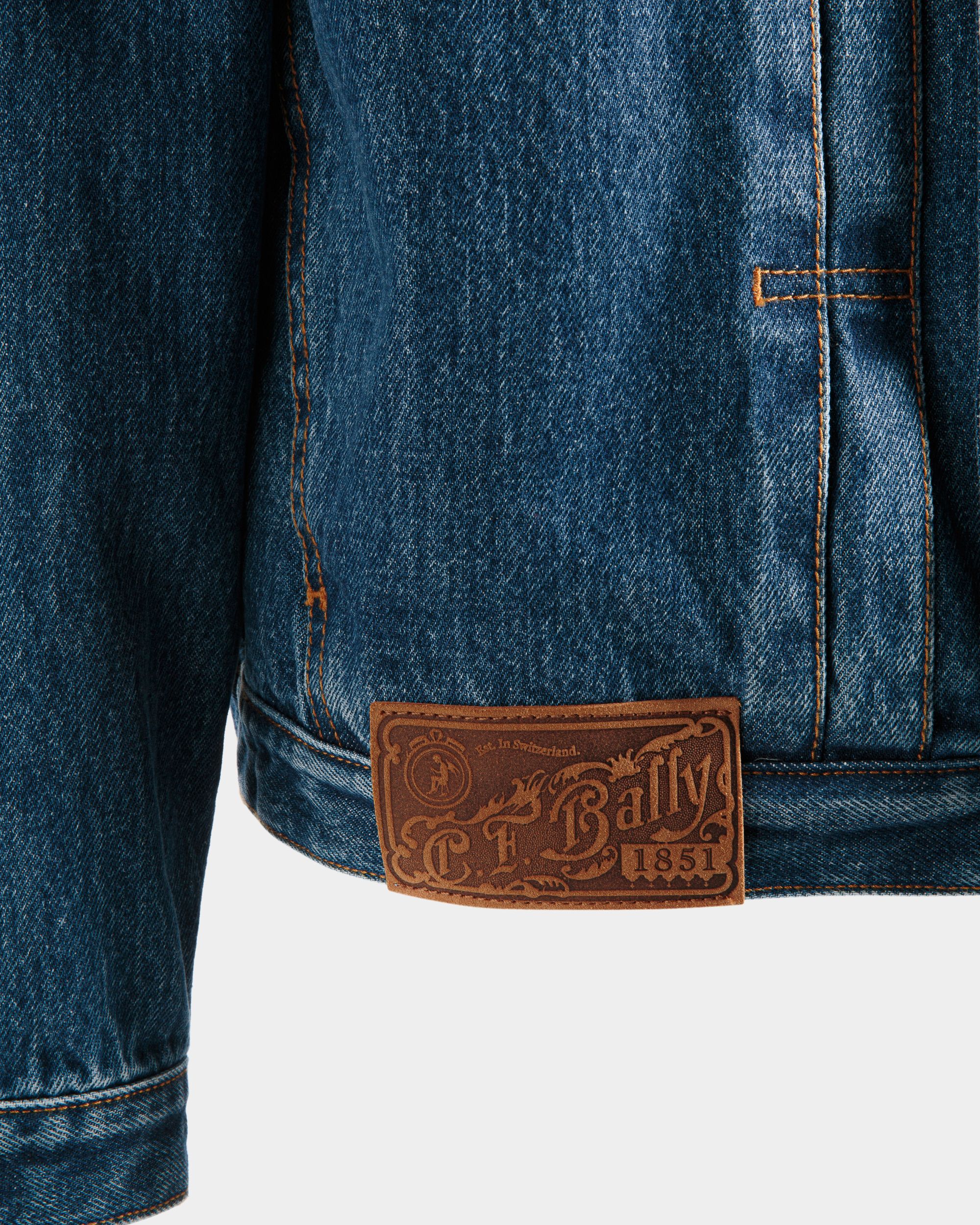 Bally Global - Cazadora Vaquera De Algodón Medium Blue - Azul