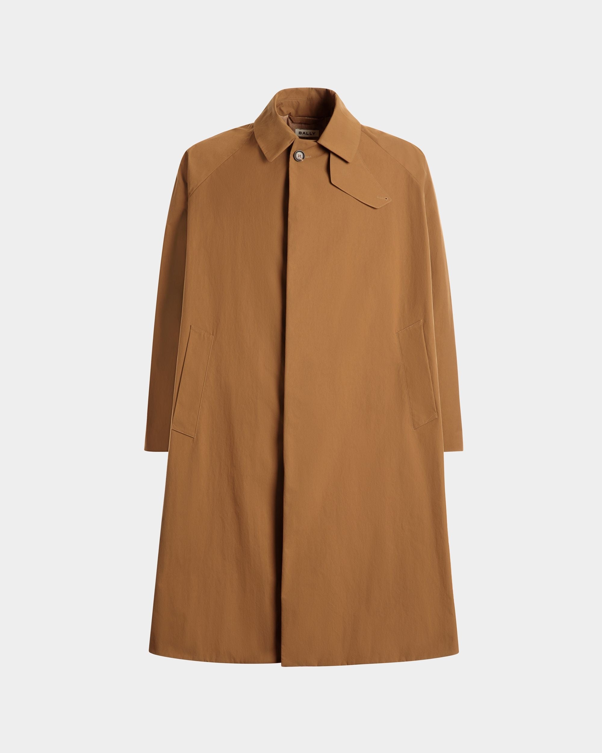 Bally Global - Gabardina De Nailon Marrón - Marrón