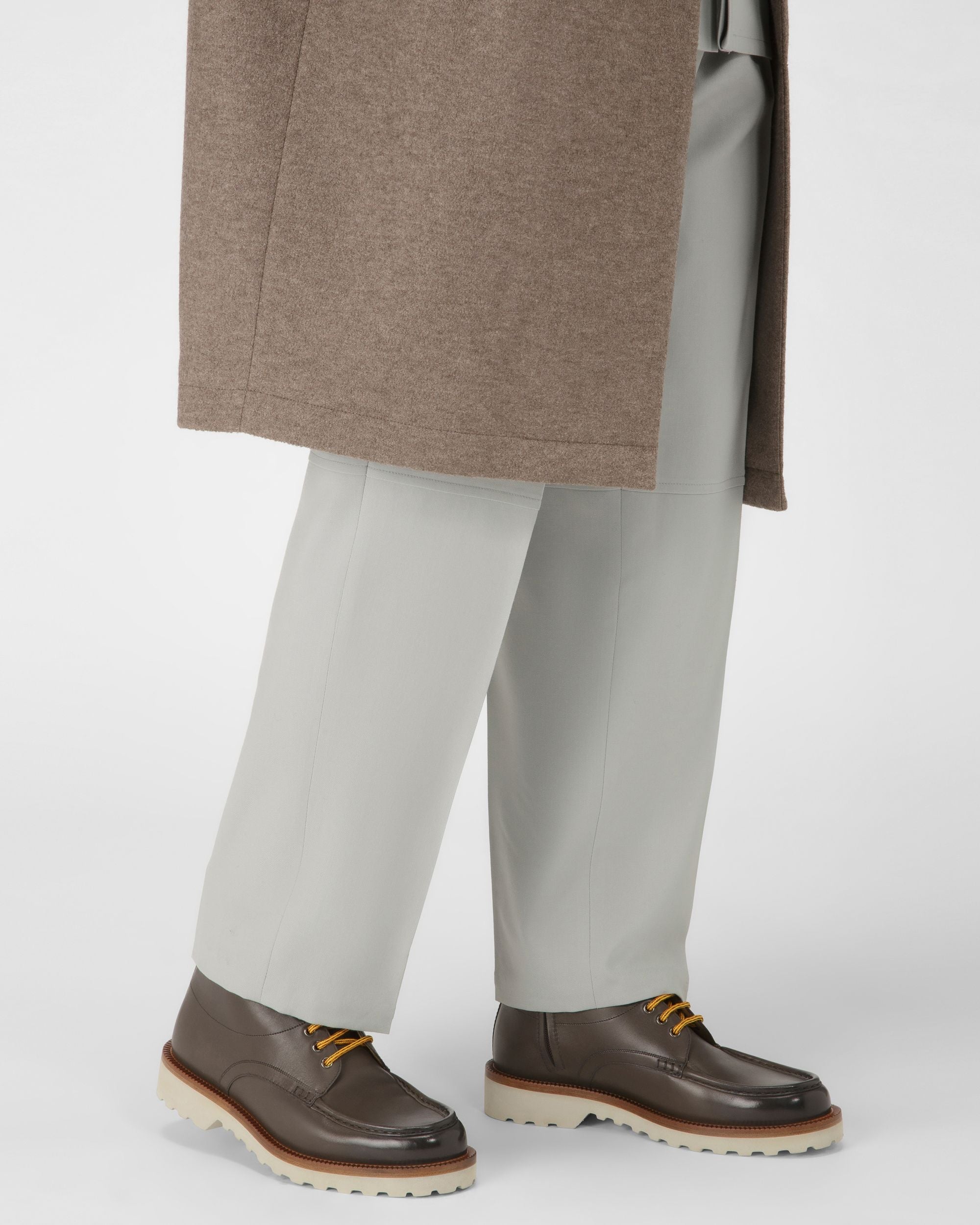 Bally Global - Bota Nottingham De Piel Verde Militar - Verde