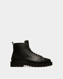 Nortis Leather Boots In Black