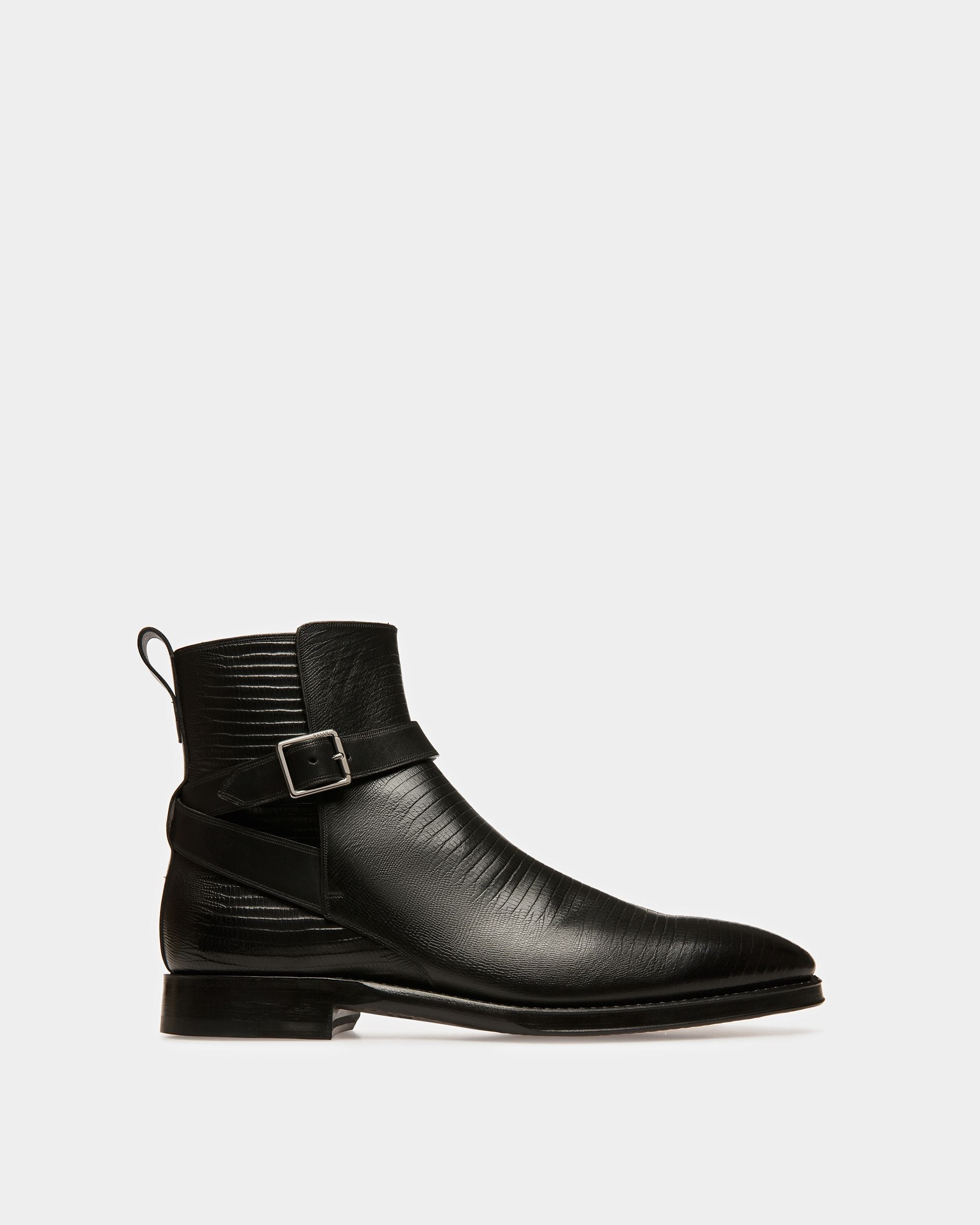 Bally Global - Scaviel Leather Boots In Black - Black