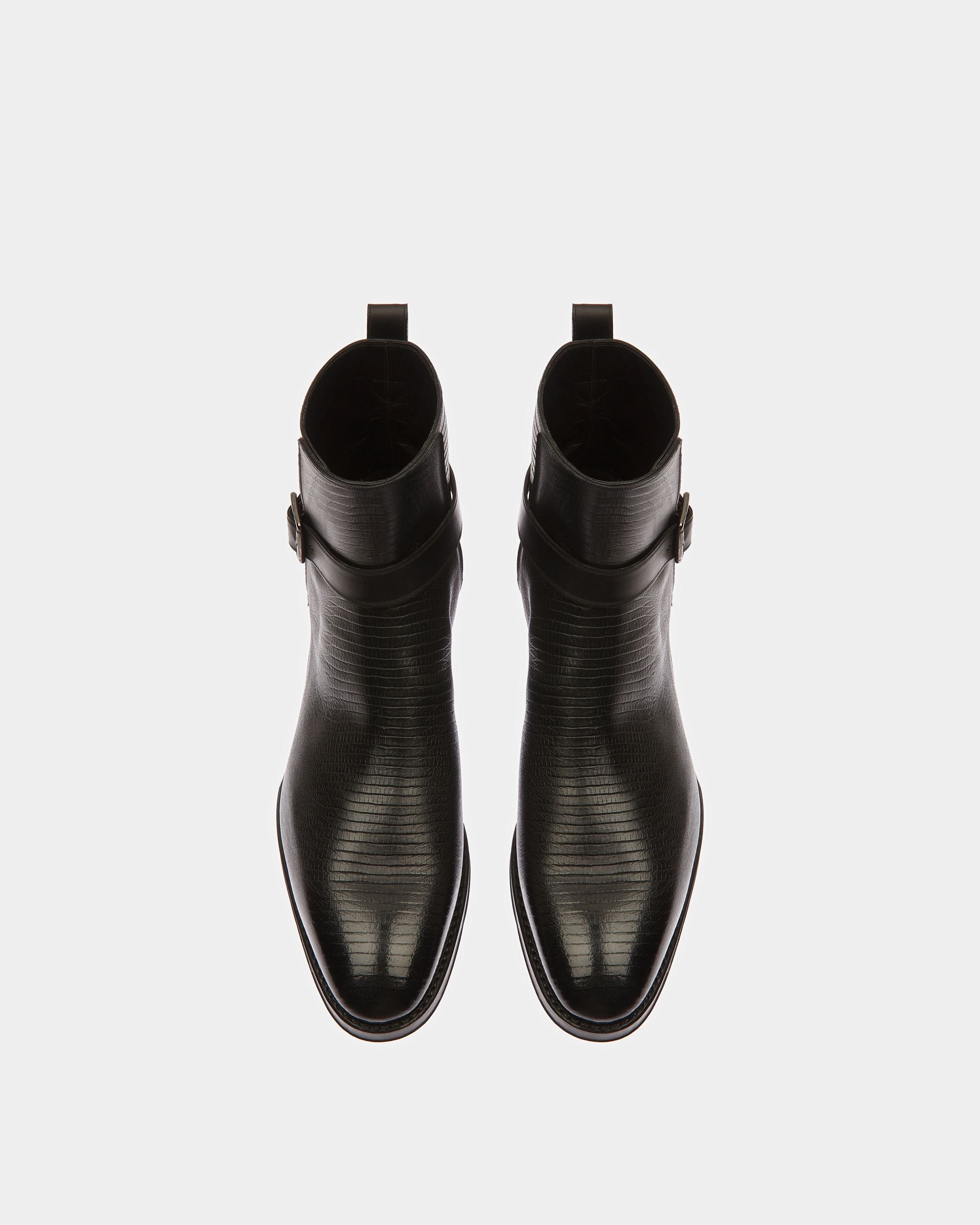 Bally Global - Scaviel Leather Boots In Black - Black