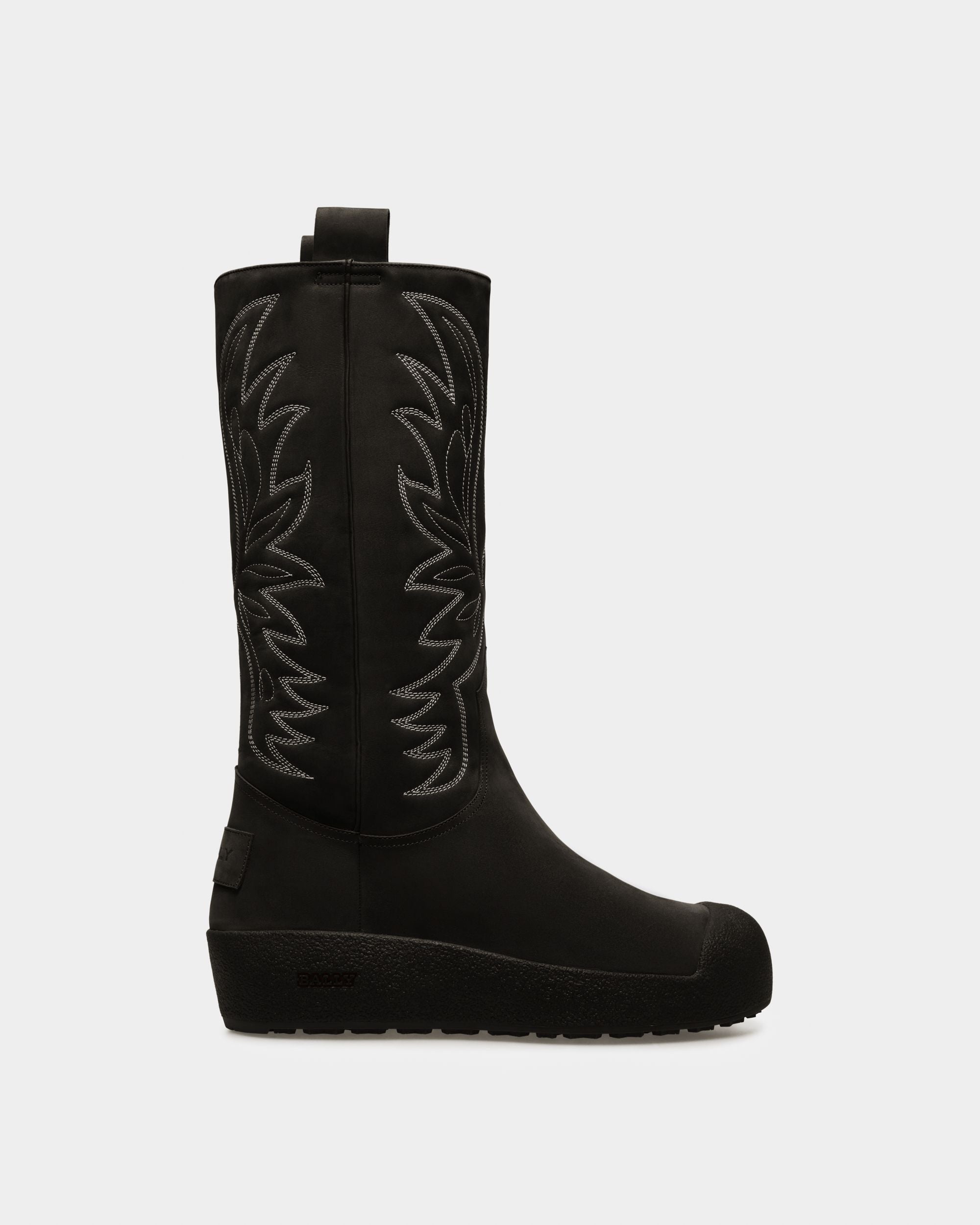 Bally Global - Montana Leather Snow Boots In Black - Black