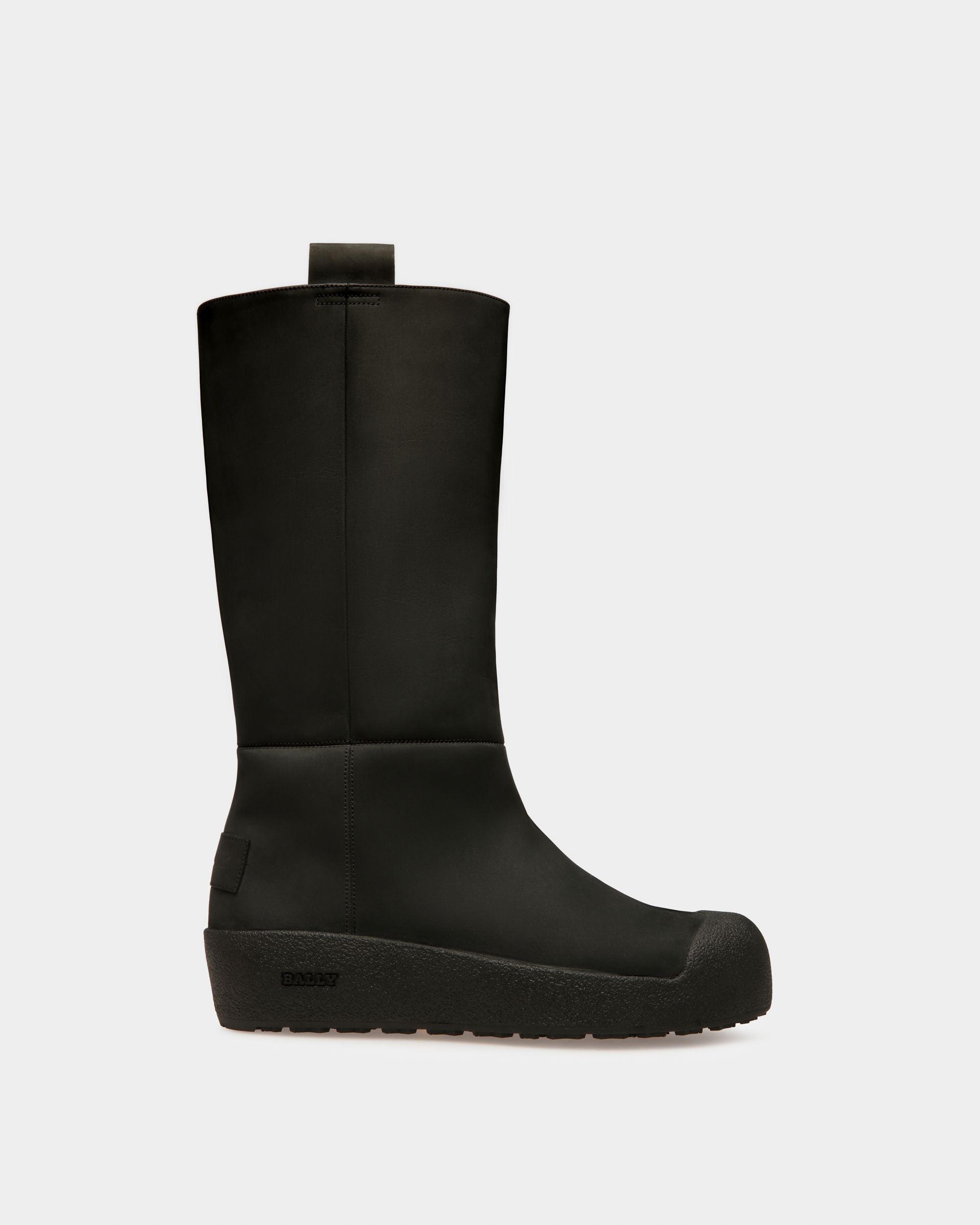 Bally Global - Jackson Leather Snow Boots In Black - Black