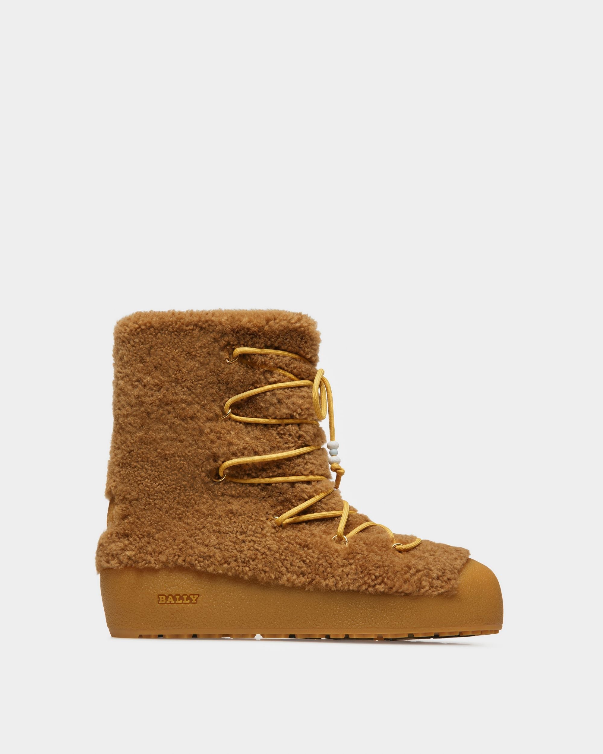 Bally Global - Corviglia Botas De Piel Para La Nieve En Cámel - Marrón