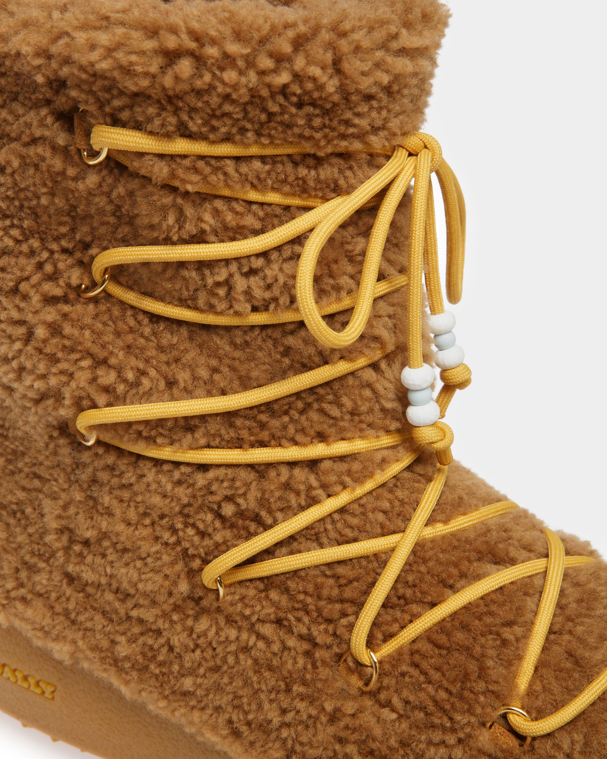 Bally Global - Corviglia Botas De Piel Para La Nieve En Cámel - Marrón