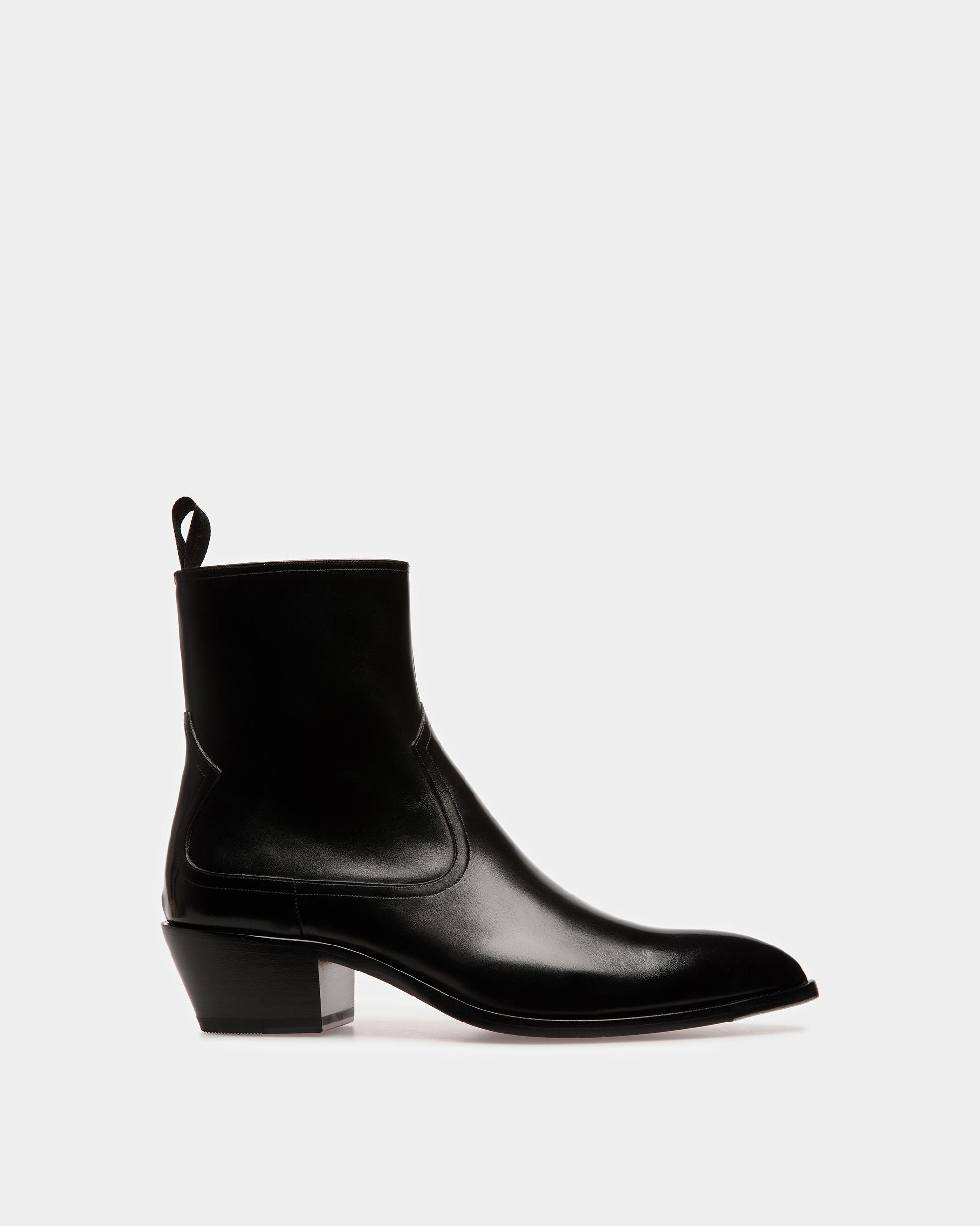 Bally Global - Gaiman Booties In Leather - Black