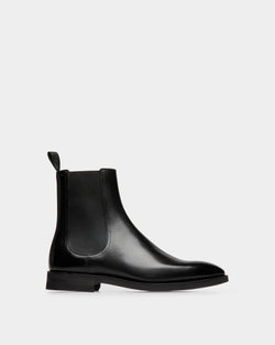 Scribe Boot in Black Leather