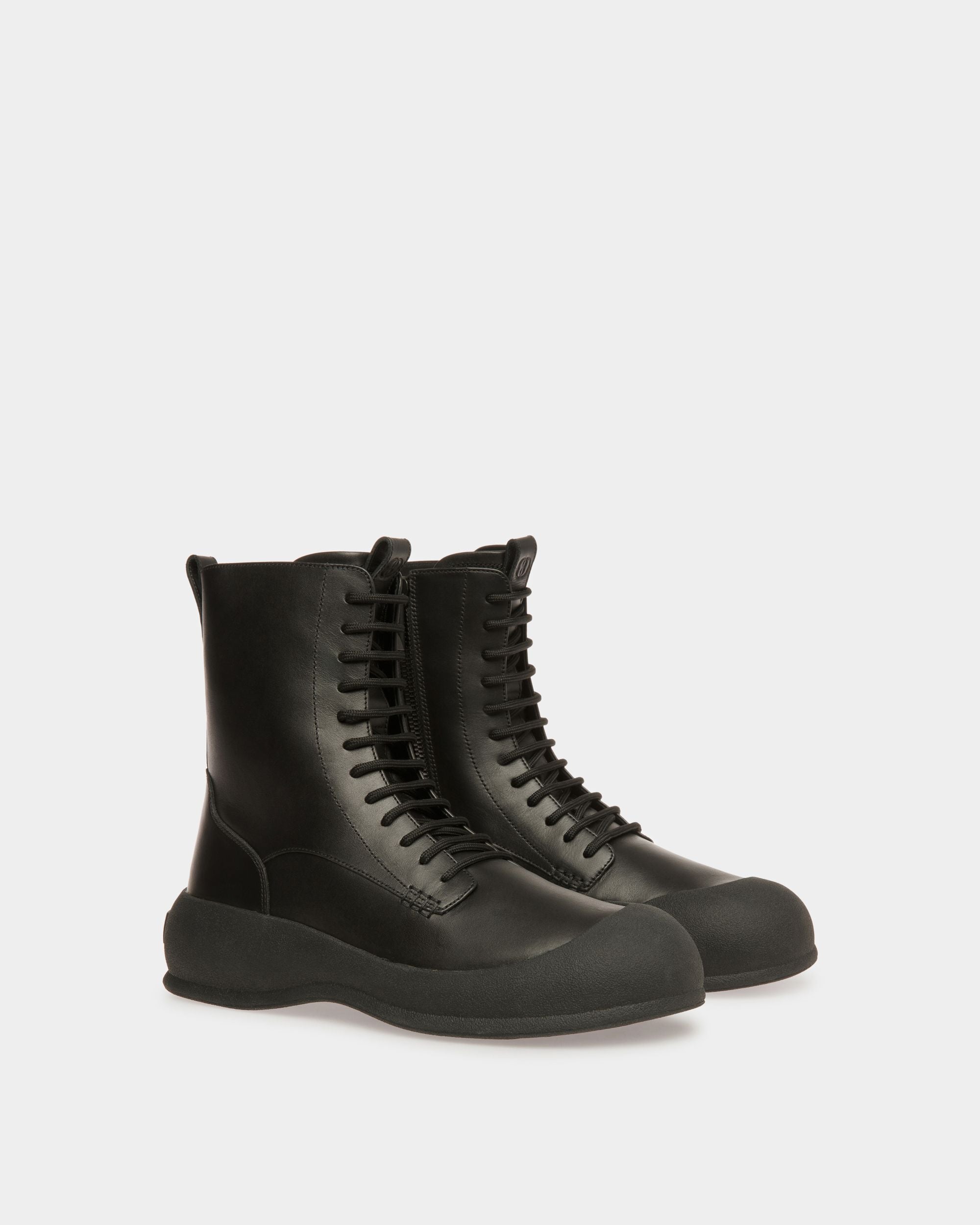 Bally Global - Frei Snow Boots In Black Leather - Black