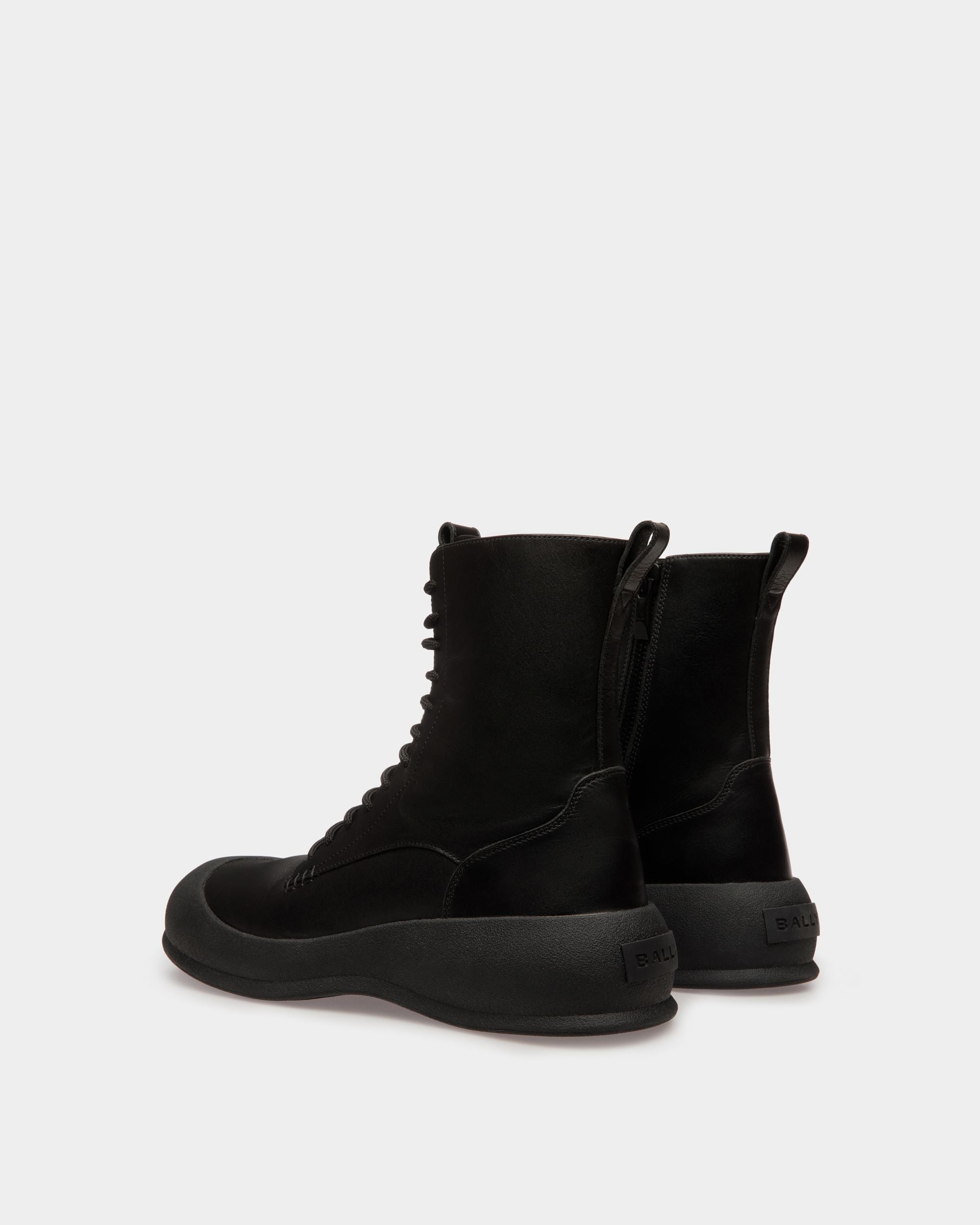 Bally Global - Frei Snow Boots In Black Leather - Black