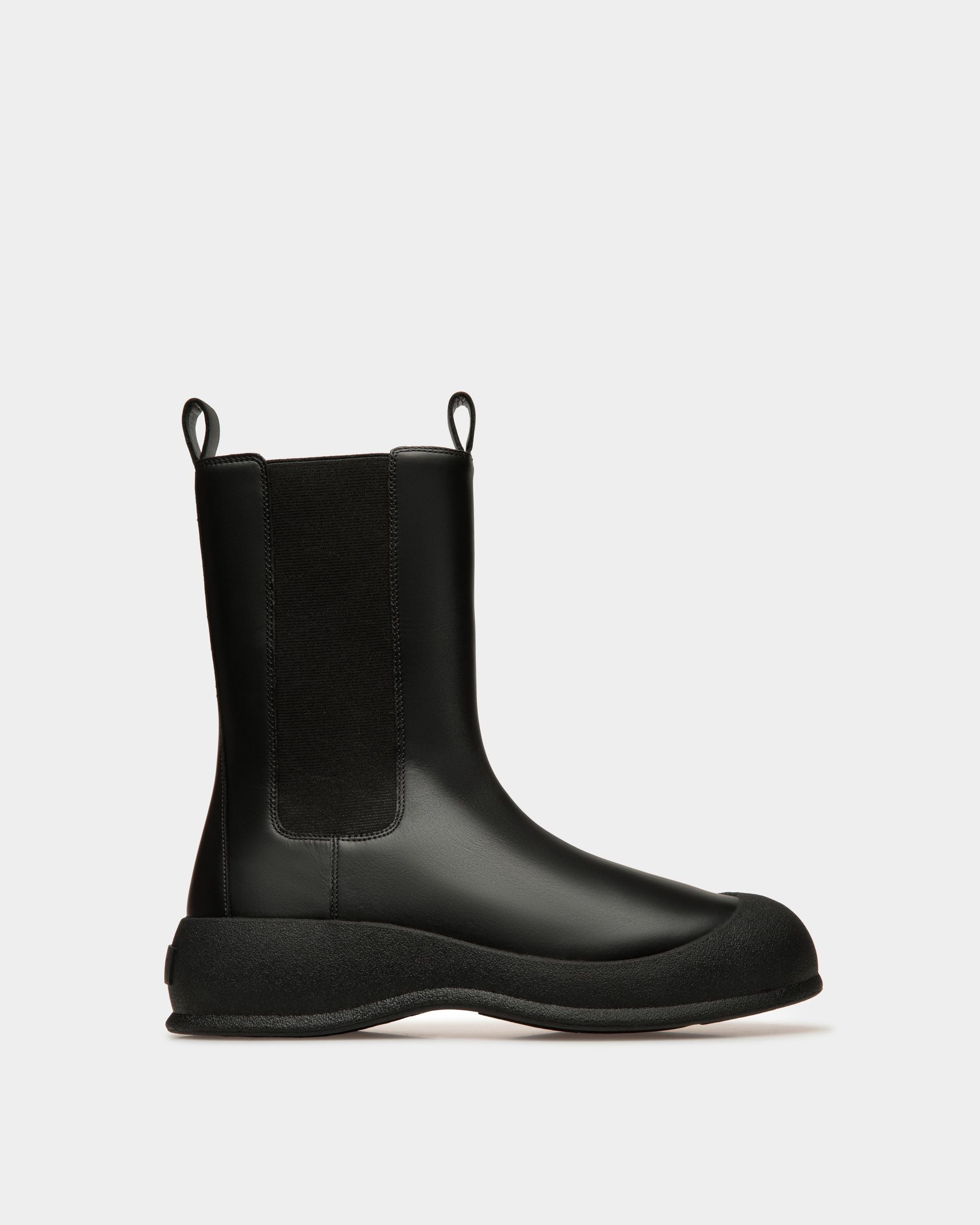 Bally Global - Frei Snow Boots In Black Leather - Black