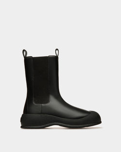 Frei Snow Boots In Black Leather