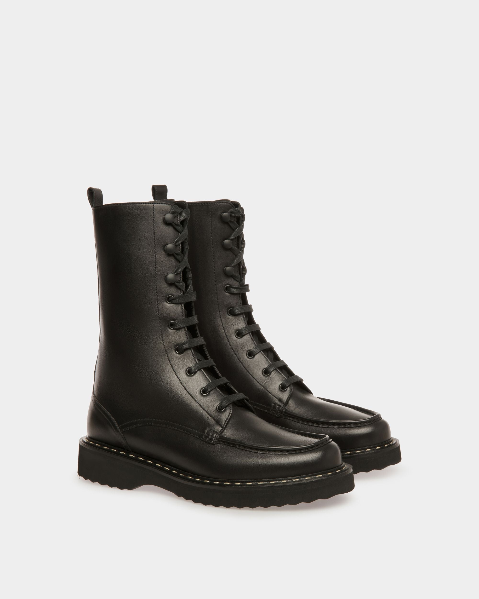 Bally Global - Neasden Booties In Black Leather - Black