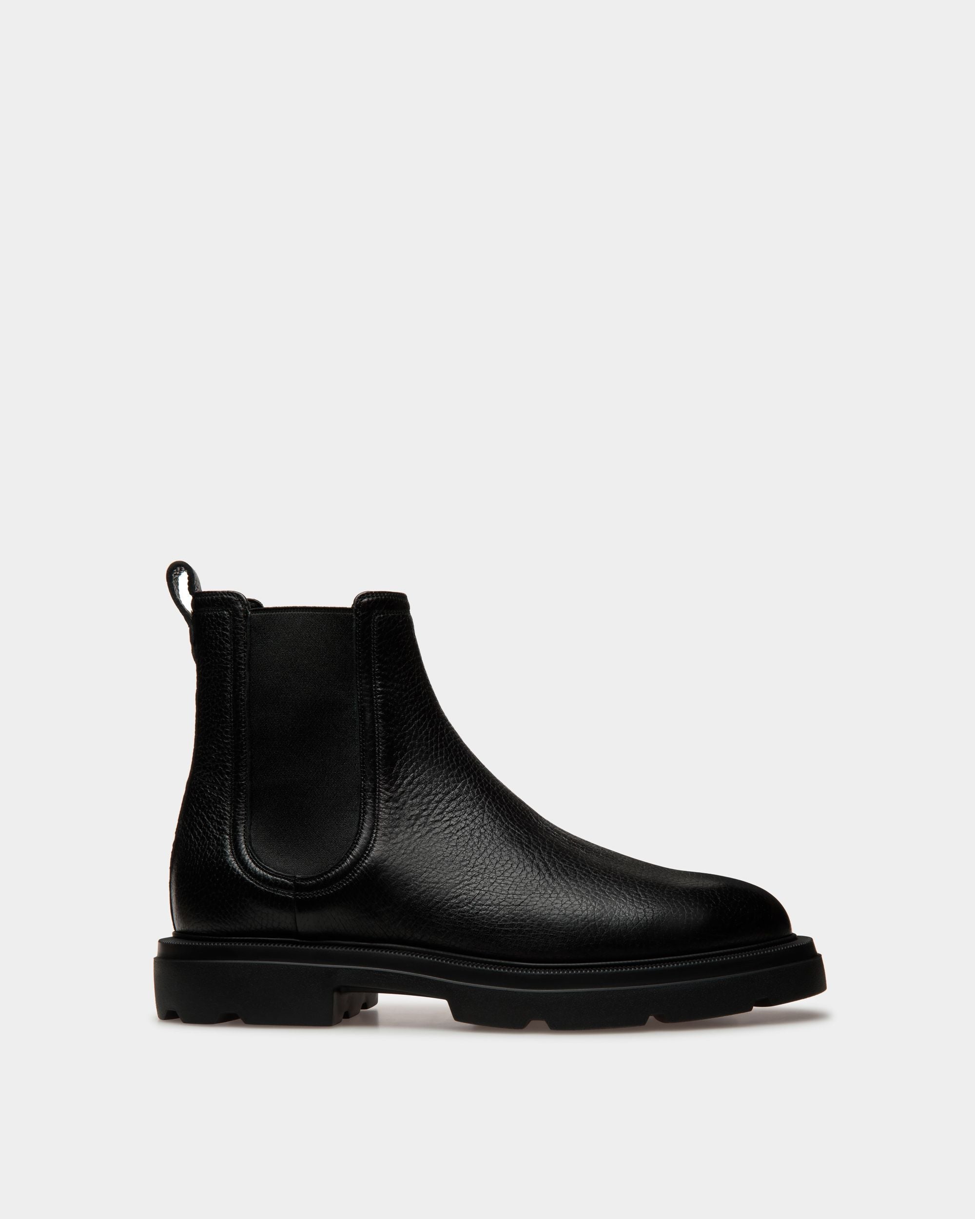 Bally Global - Zurich Booties In Black Leather - Black