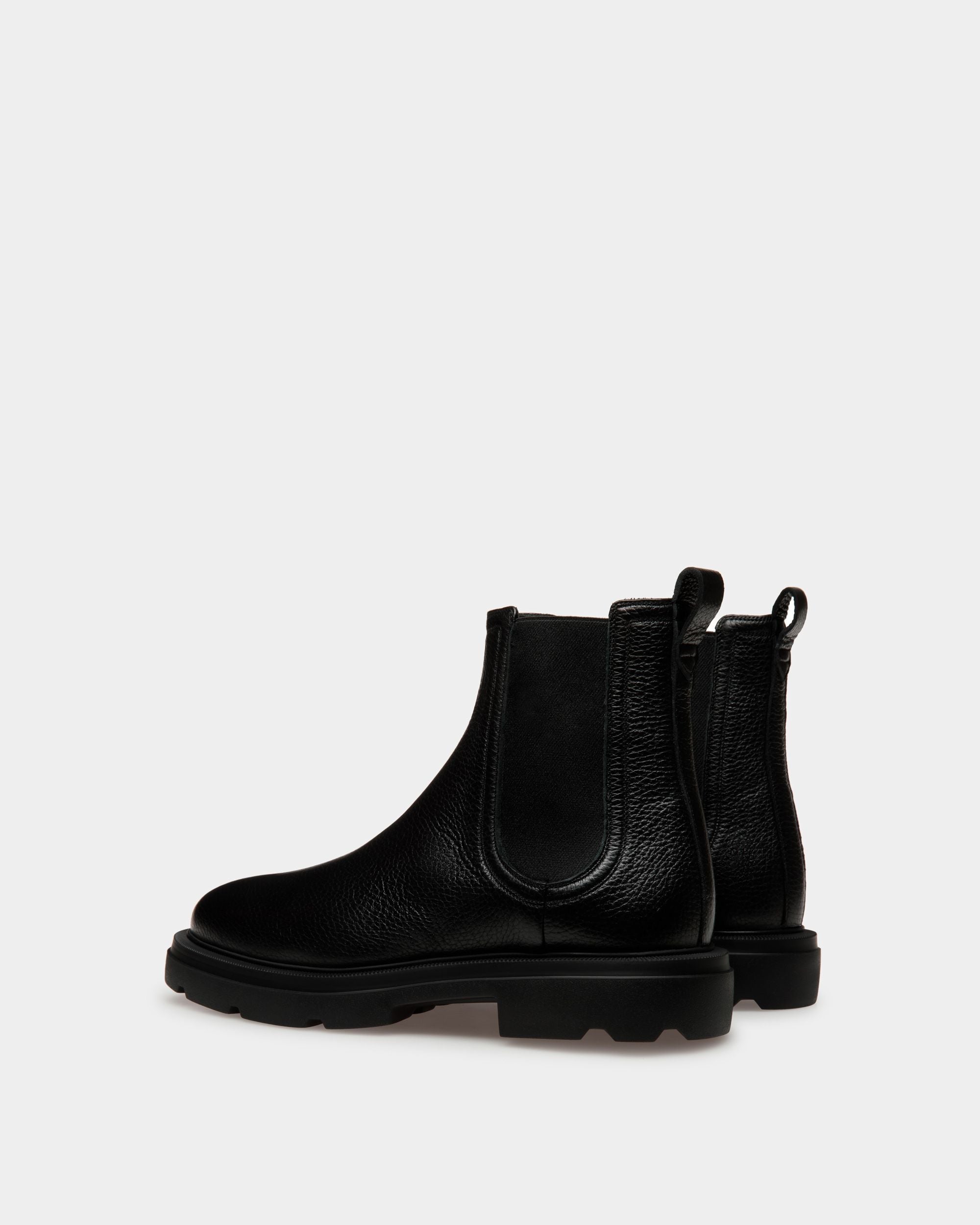 Bally Global - Botines Zurich De Piel Negra - Negro