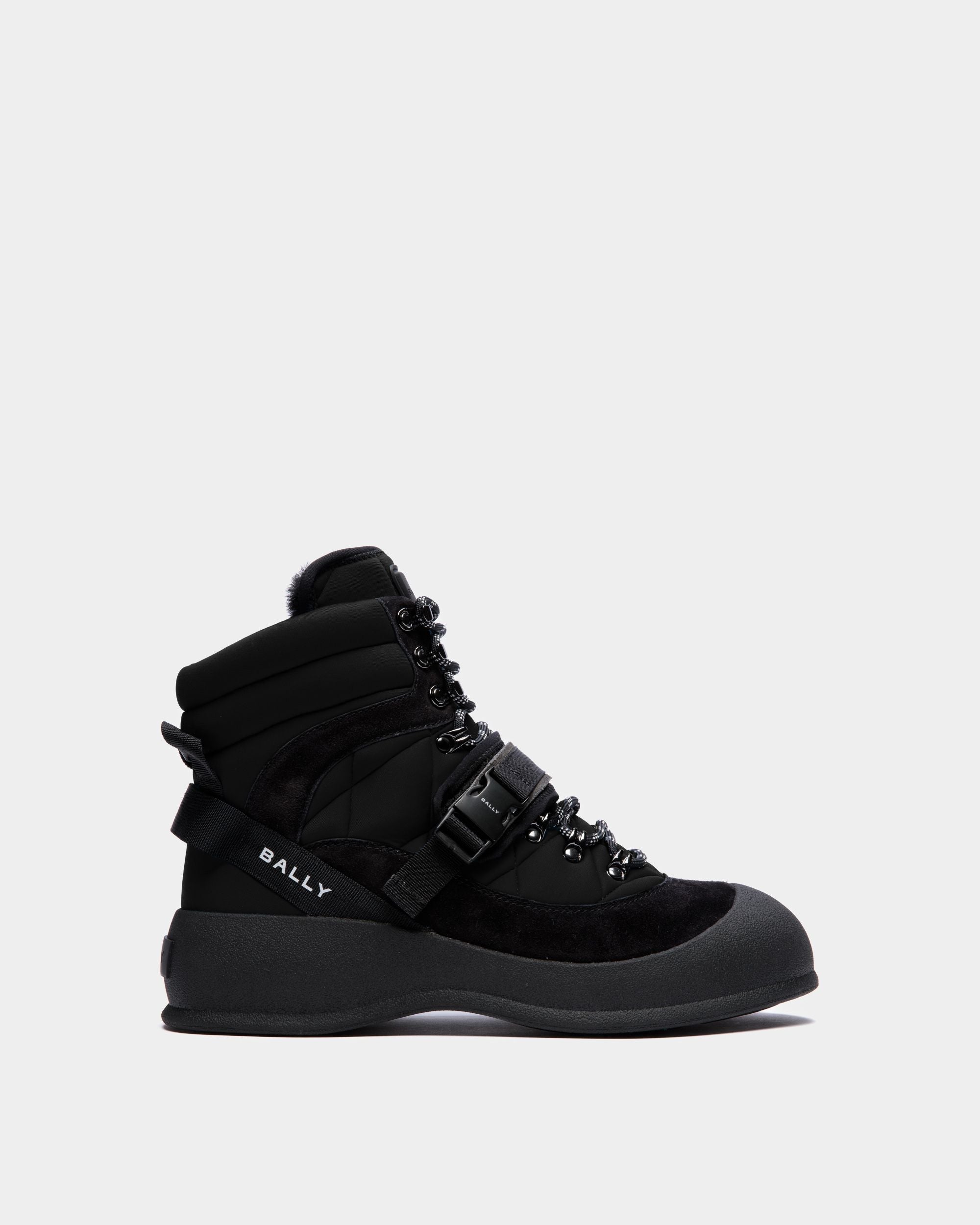 Bally Global - Frei Boot In Black Nylon - Black