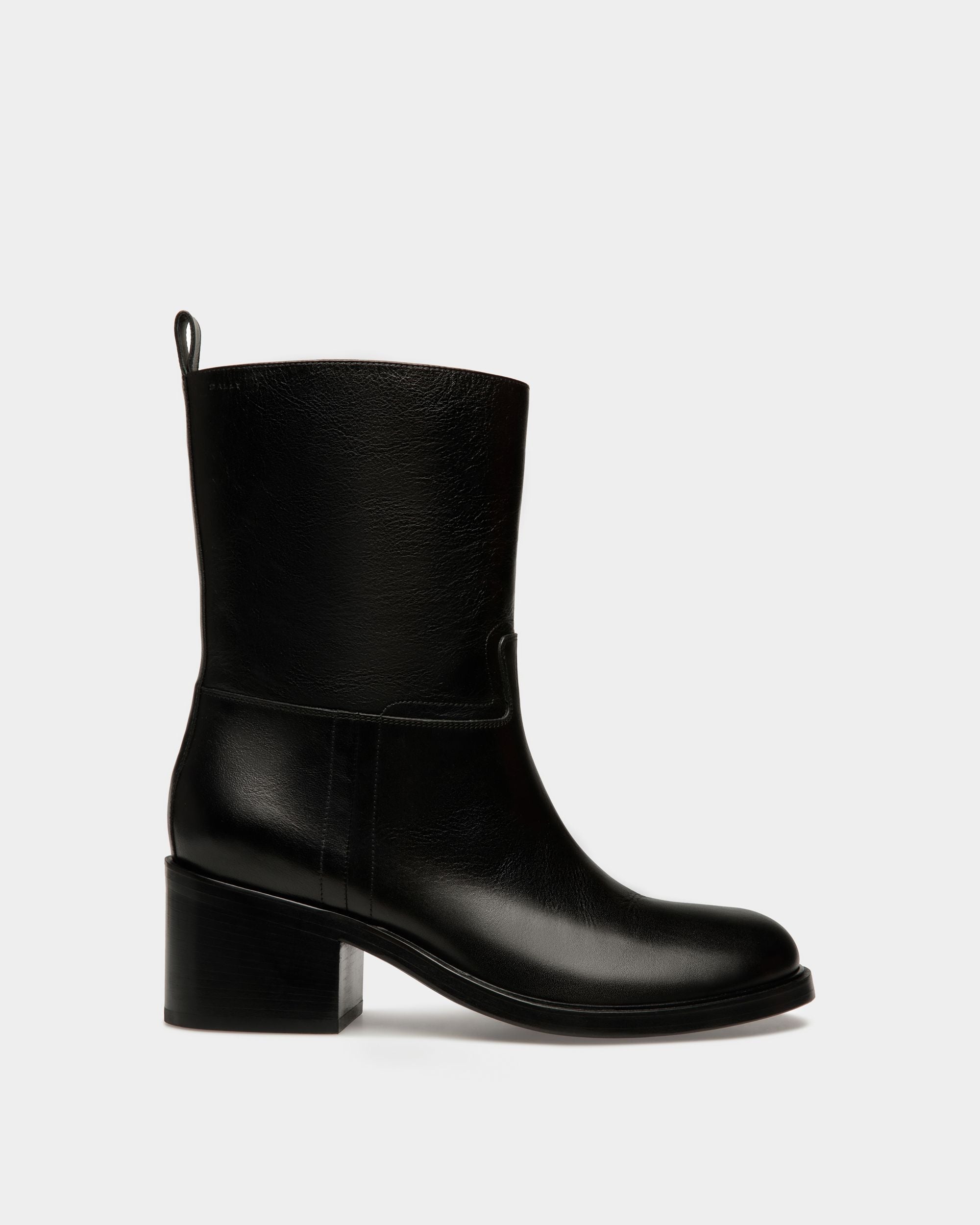 Bally Global - Botte Peggy En Cuir Noir - Noir