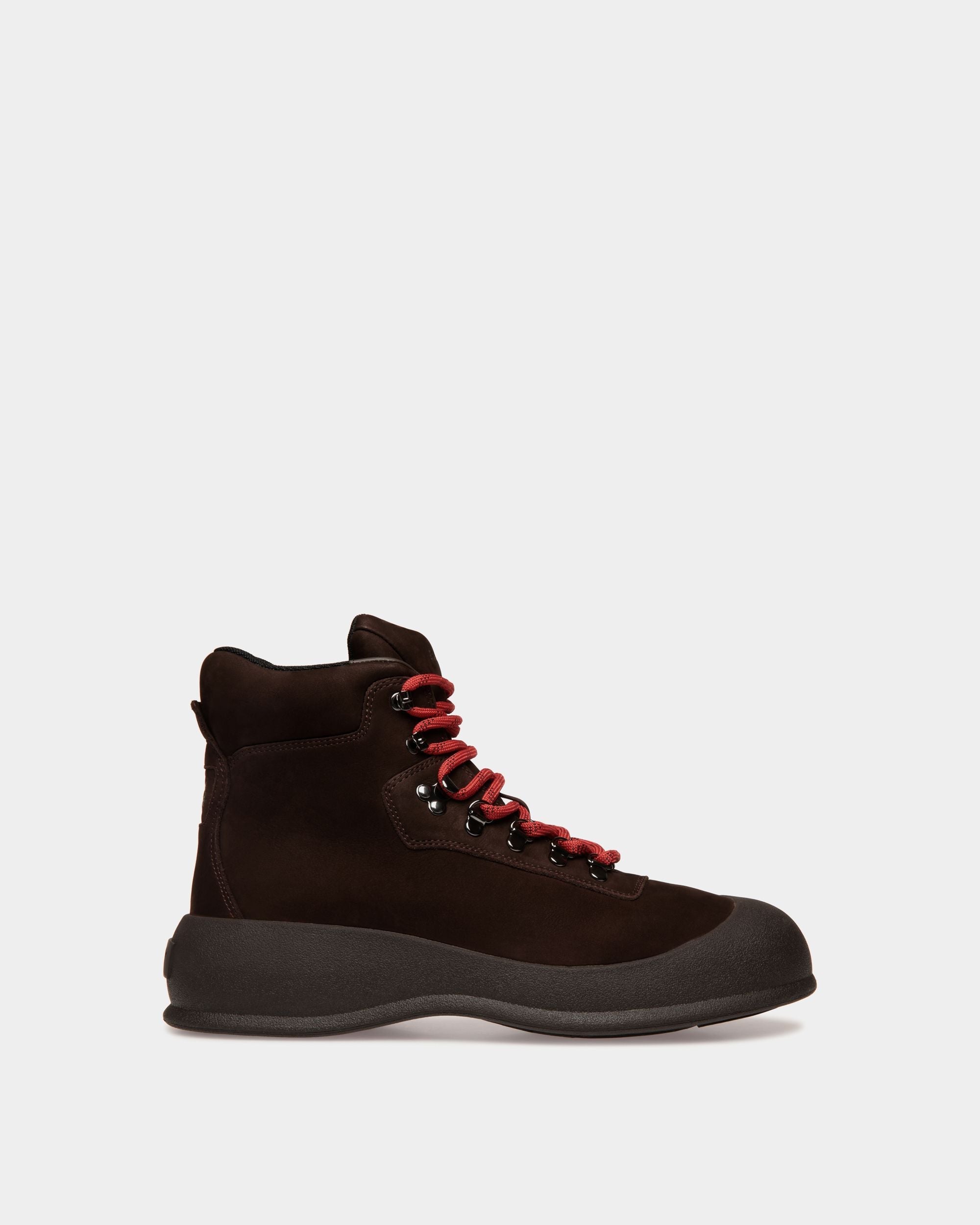 Bally Global - Botte De Neige Frei En Nubuck Ebano - Marron