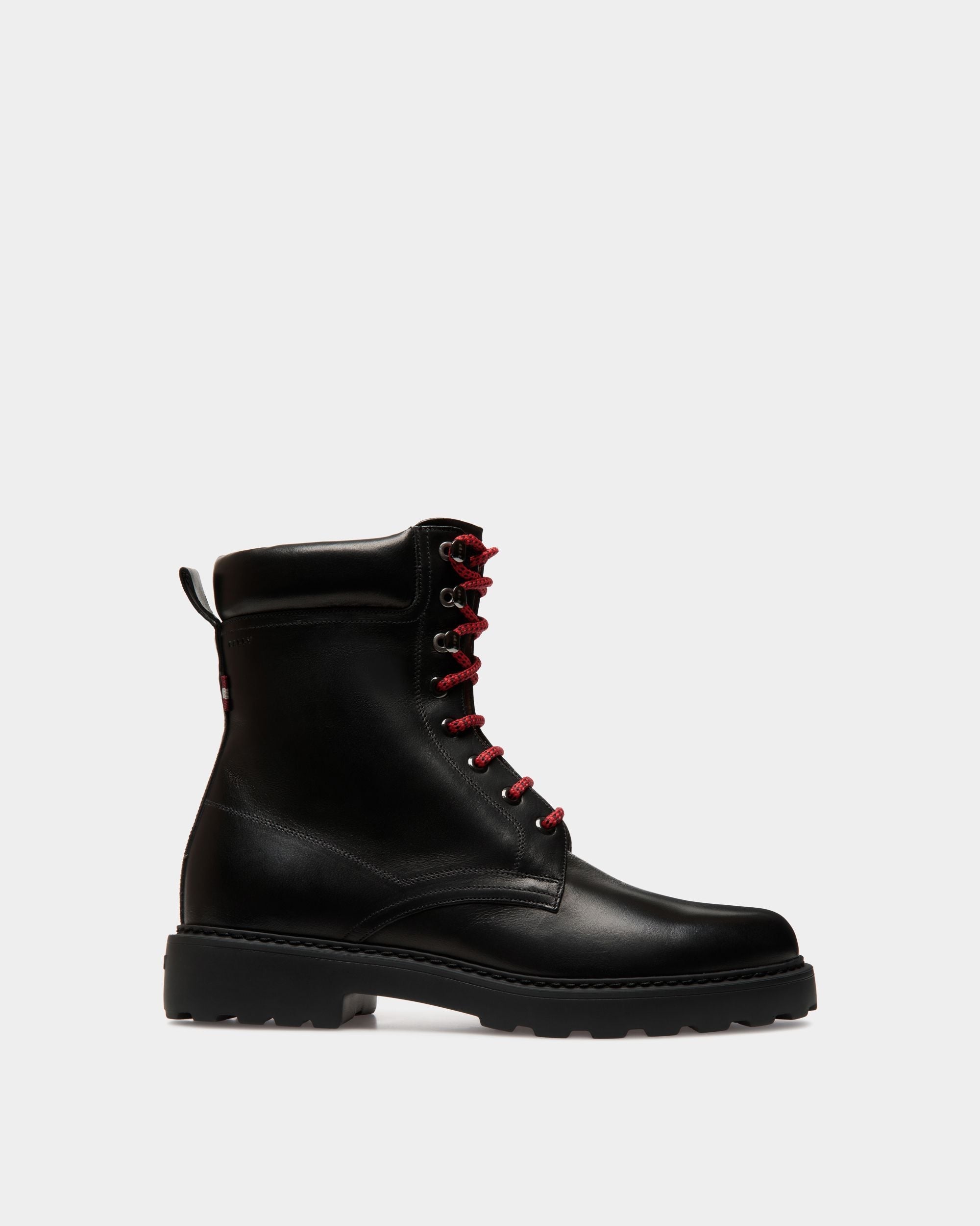 Bally Global - Gusto Bootie in Black Leather - Black