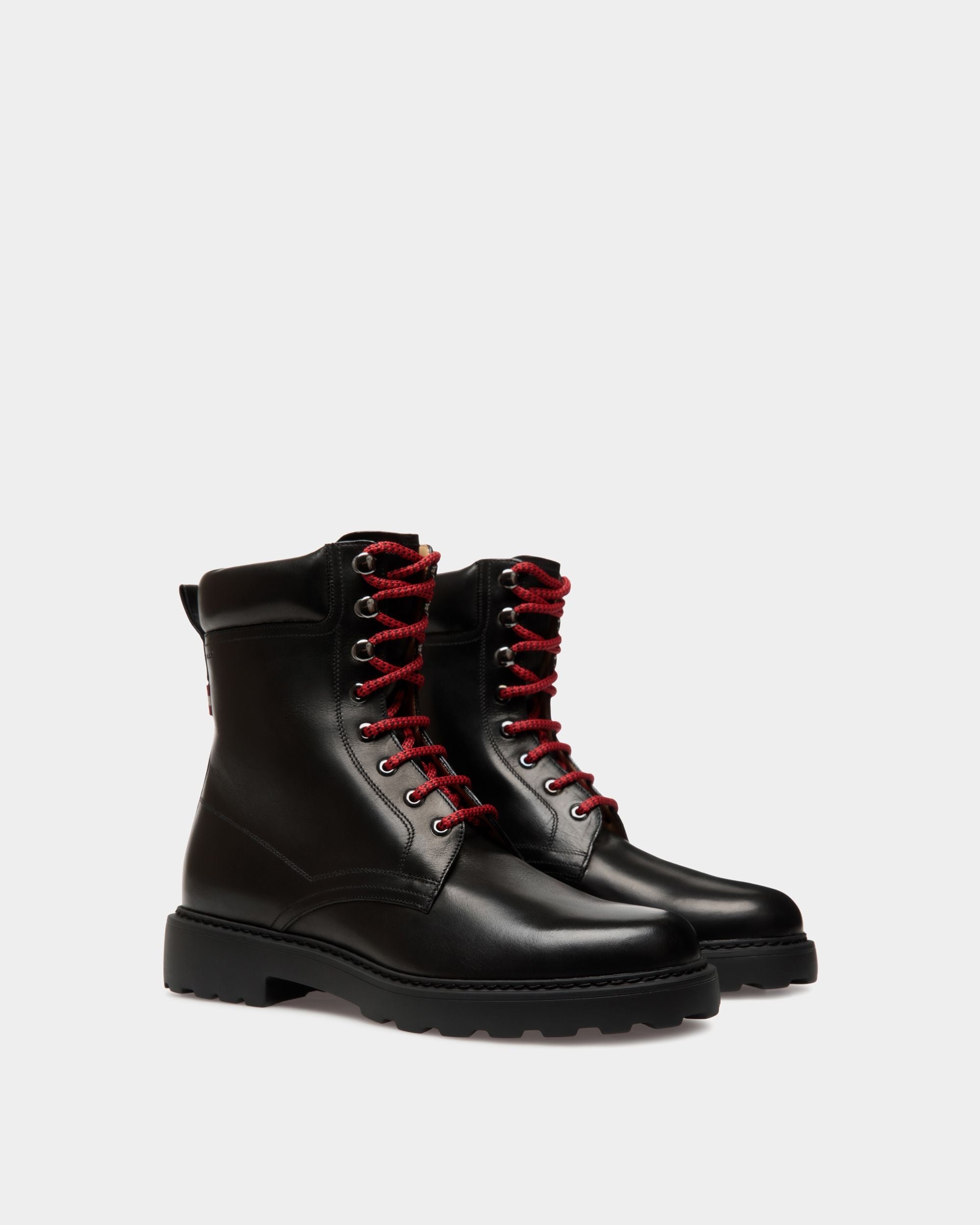 Bally Global - Gusto Bootie in Black Leather - Black