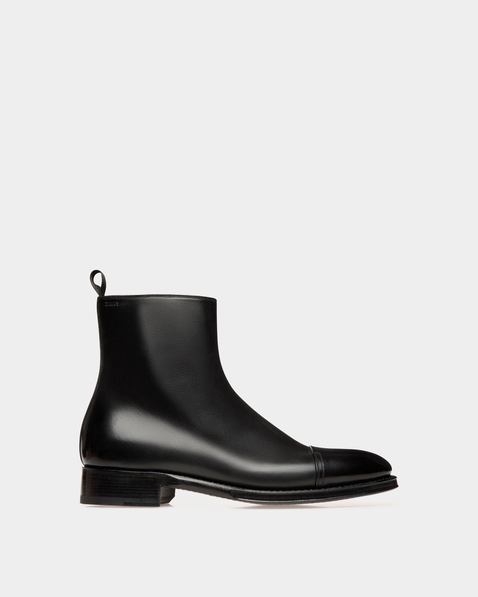 Bally Global - Adrien Brody Travel Collection Bootie In Black Leather - Black