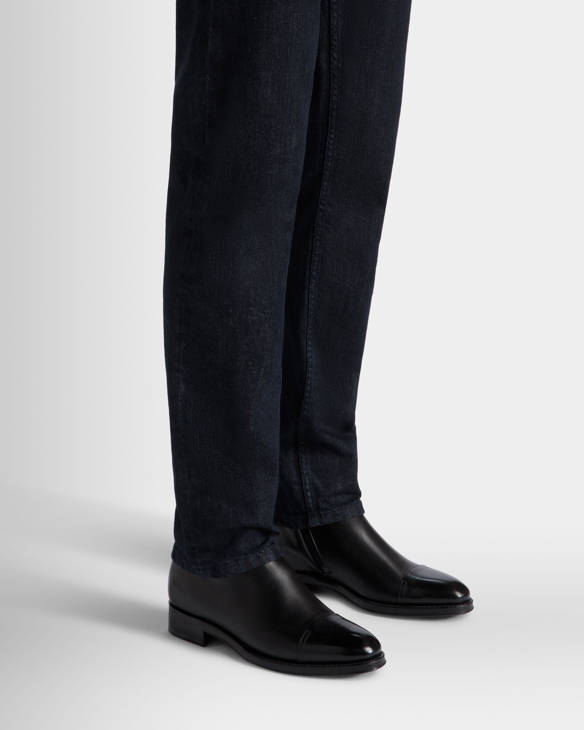 Bally Global - Adrien Brody Travel Collection Bootie In Black Leather - Black