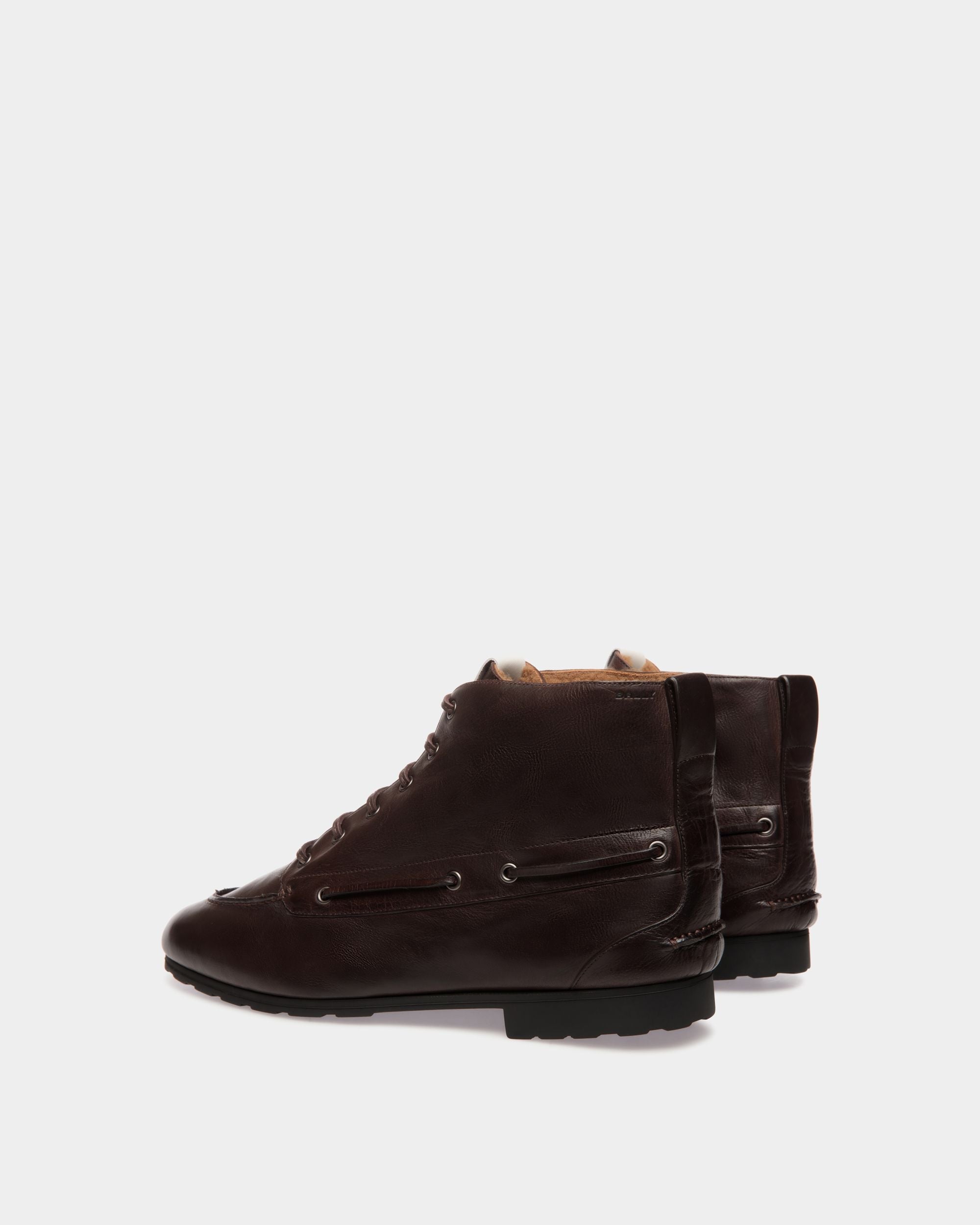 Bally Global - Winter Capsule Bootie in Ebano Leather - Brown