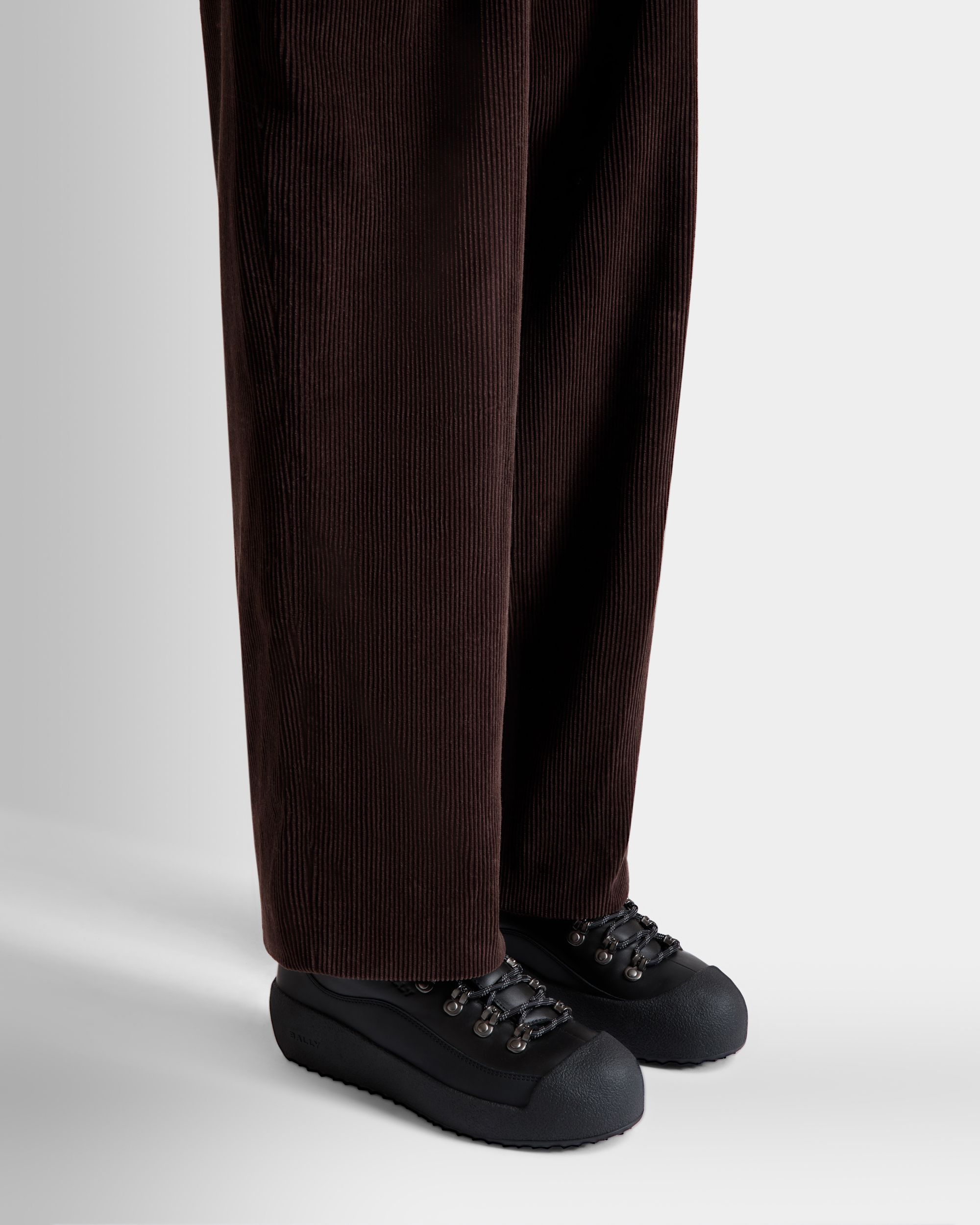 Bally Global - Winter Capsule Bootie in Black Leather - Black