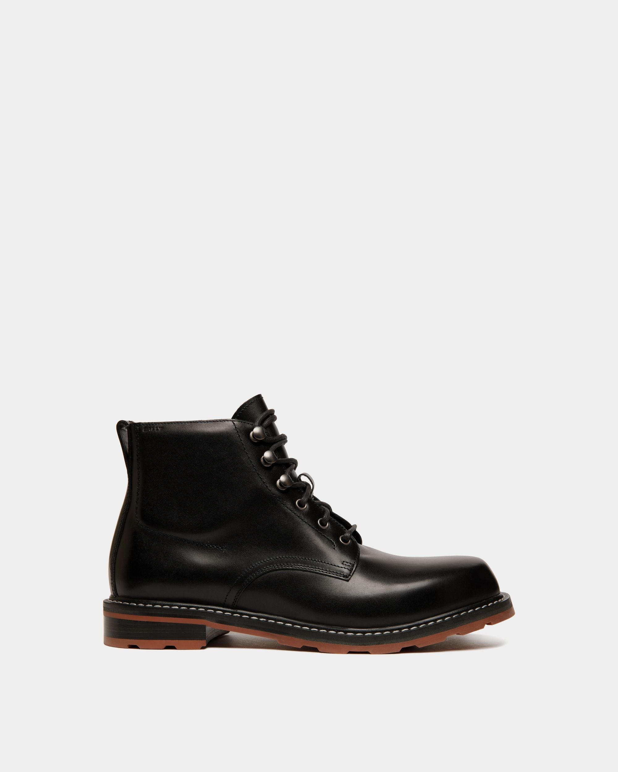 Bally Global - Winter Capsule Bootie in Black Leather - Black