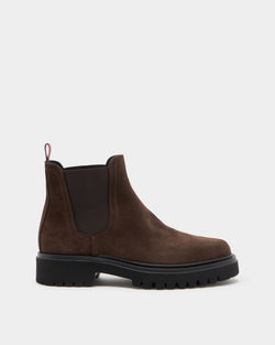 Onyce Bootie in Brown Suede
