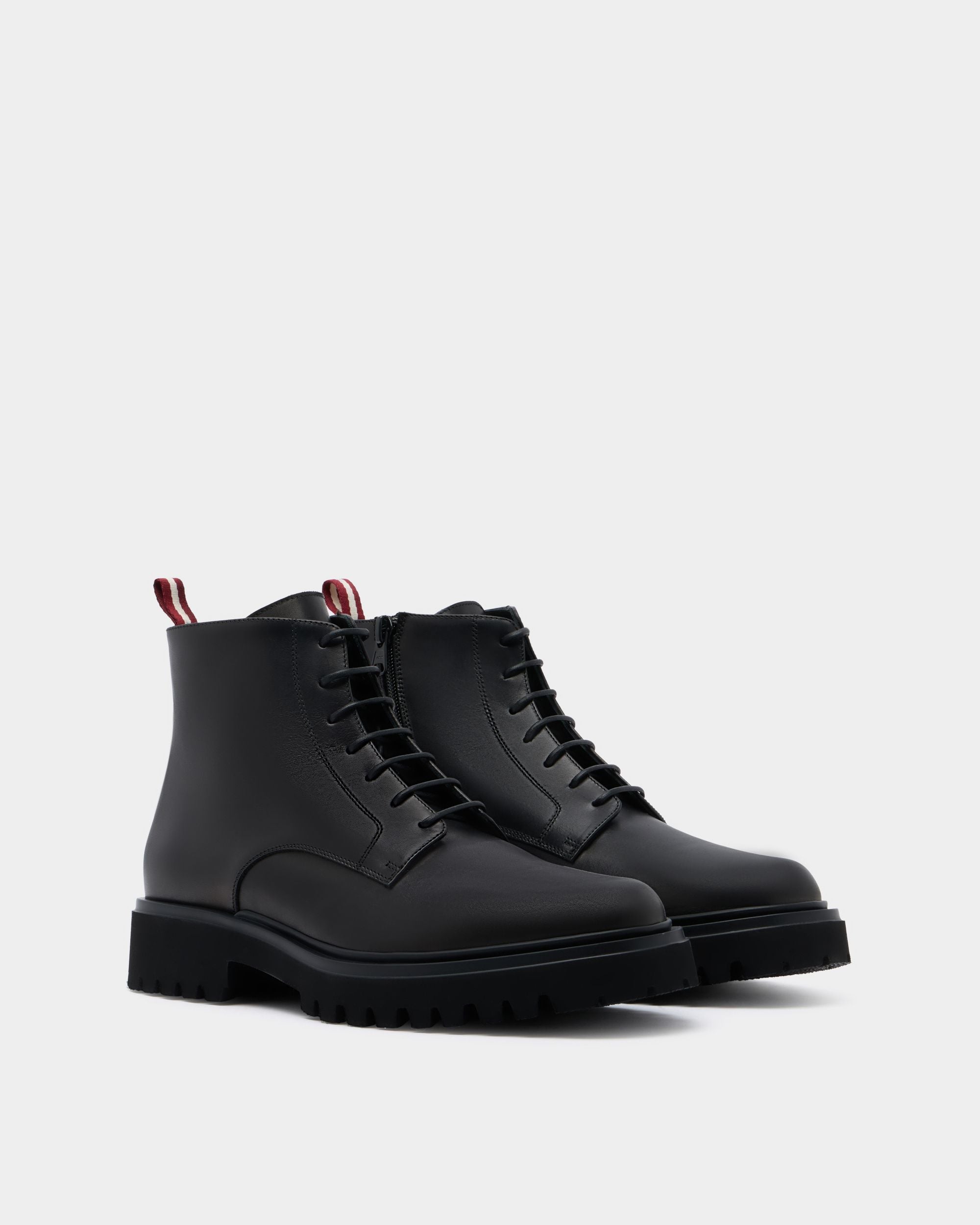 Bally Global - Onyce Bootie in Black Leather - Black