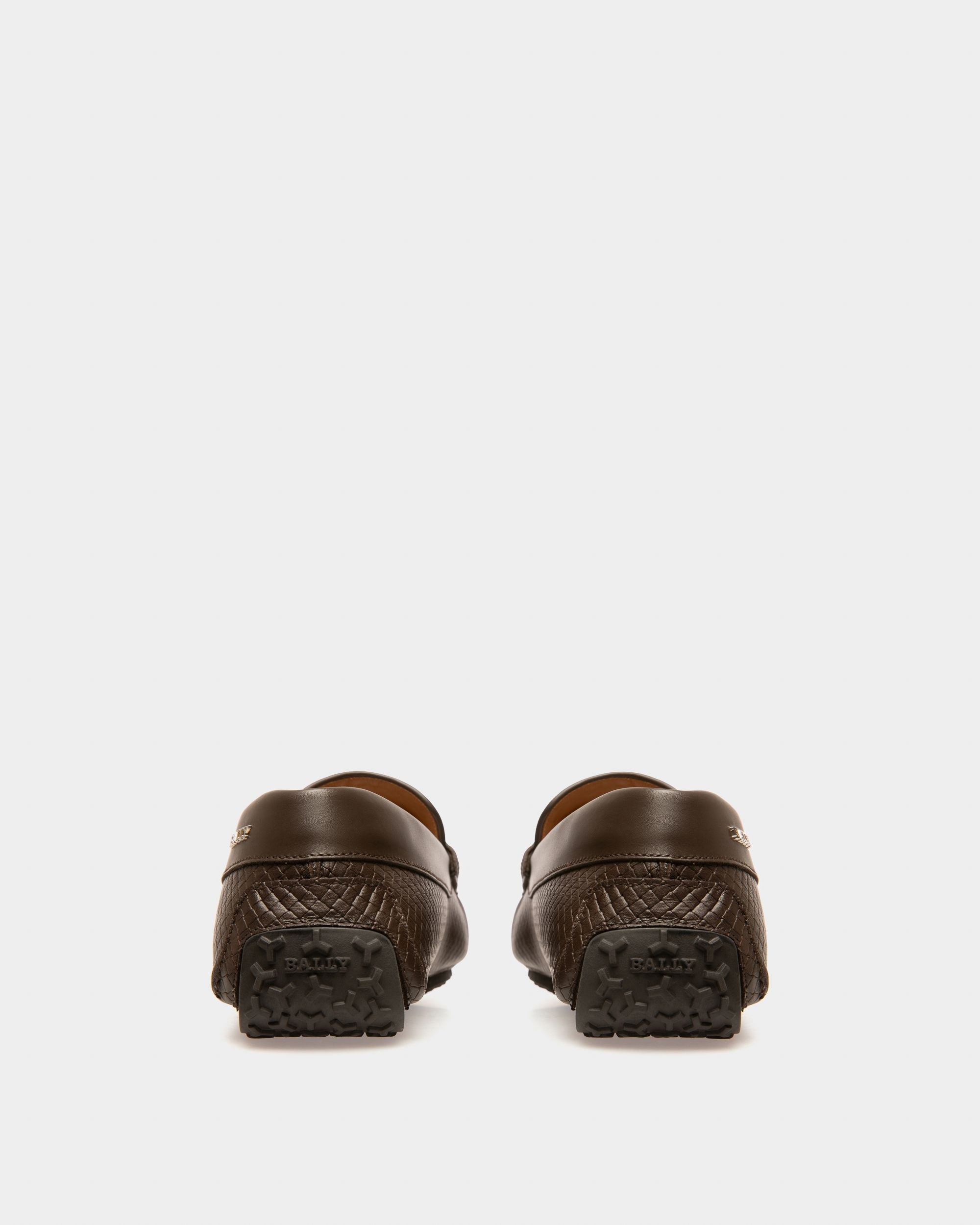 Bally Global - Pilot Drivers In Brown Leather - Brown
