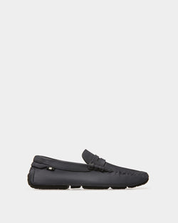 Pier Leather Drivers In Midnight