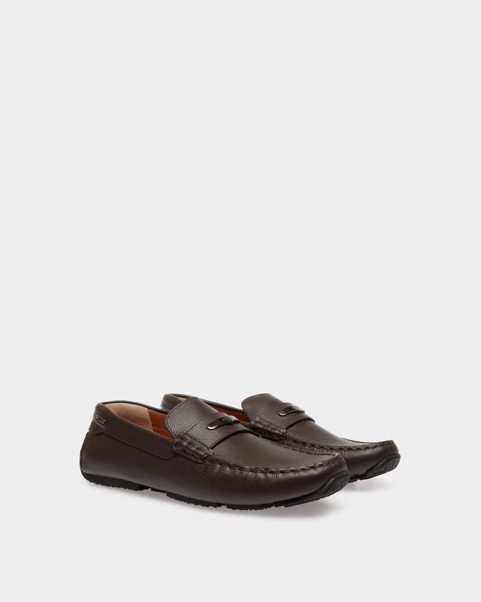 Bally Global - Pilot Drivers In Brown Leather - Brown
