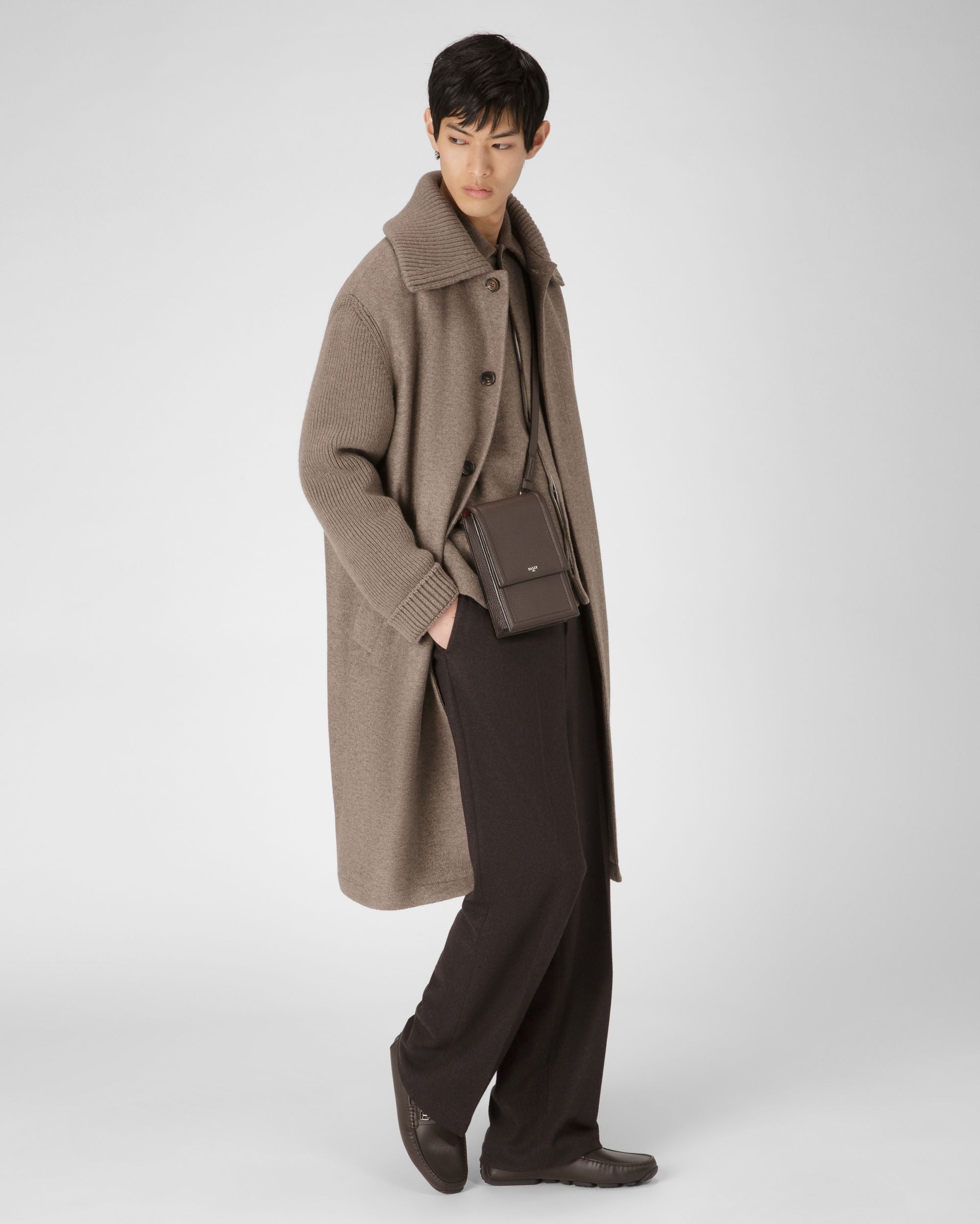 Bally Global - Philip Leather Drivers In Brown - Brown