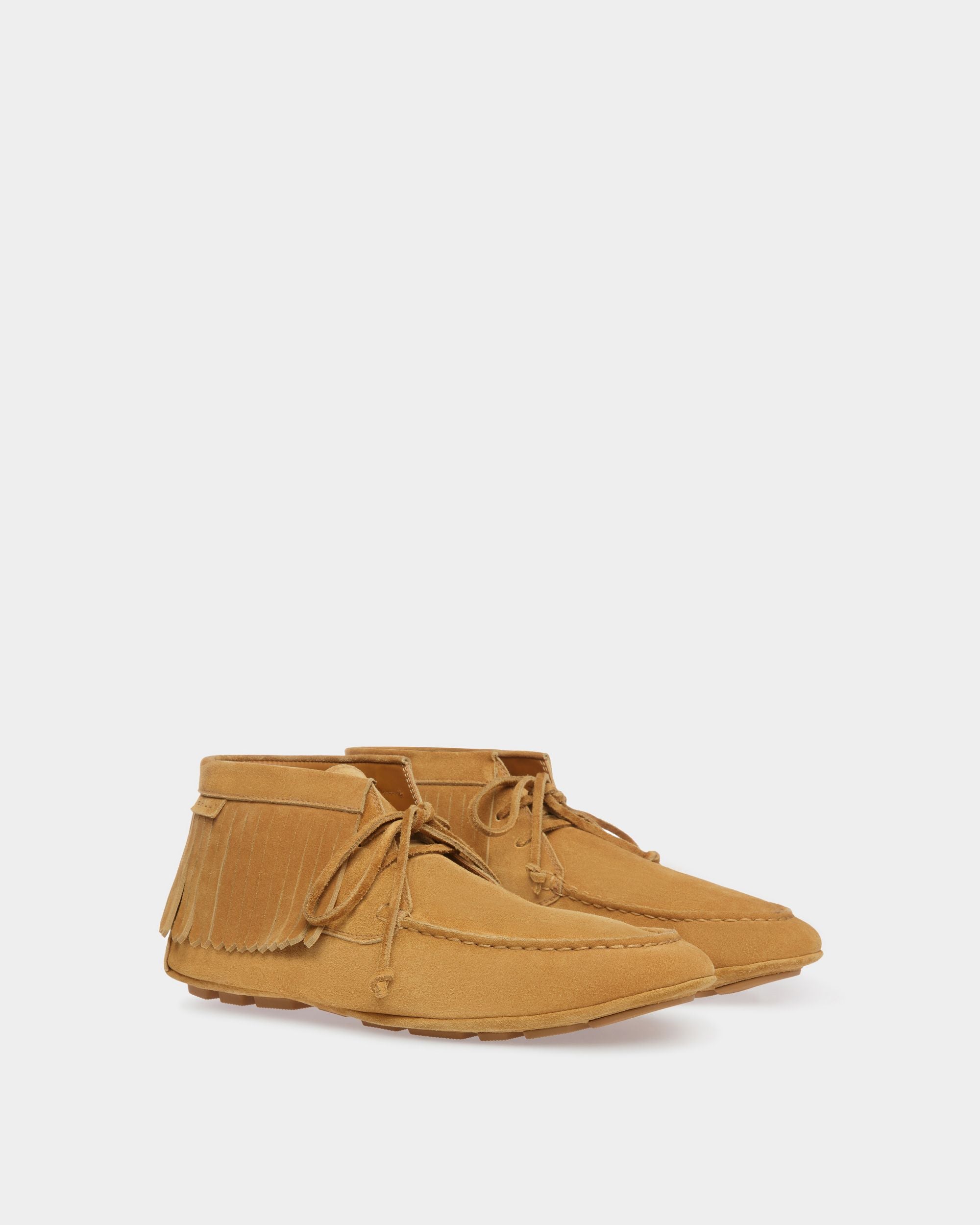 Bally Global - Kerbs Driver Shoes In Desert Leather - Brown