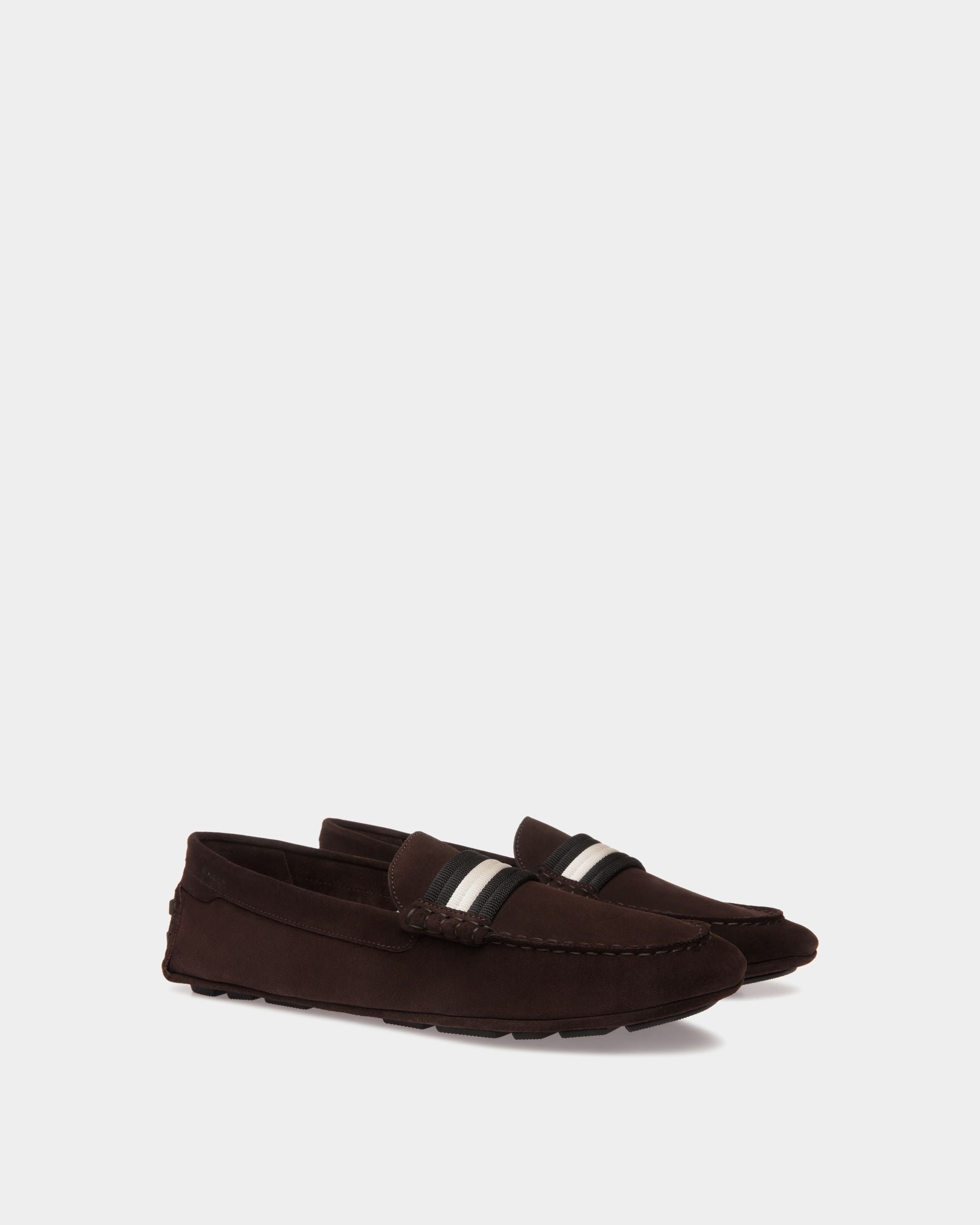 Bally Global - Kerbs Drivers In Brown Leather - Brown