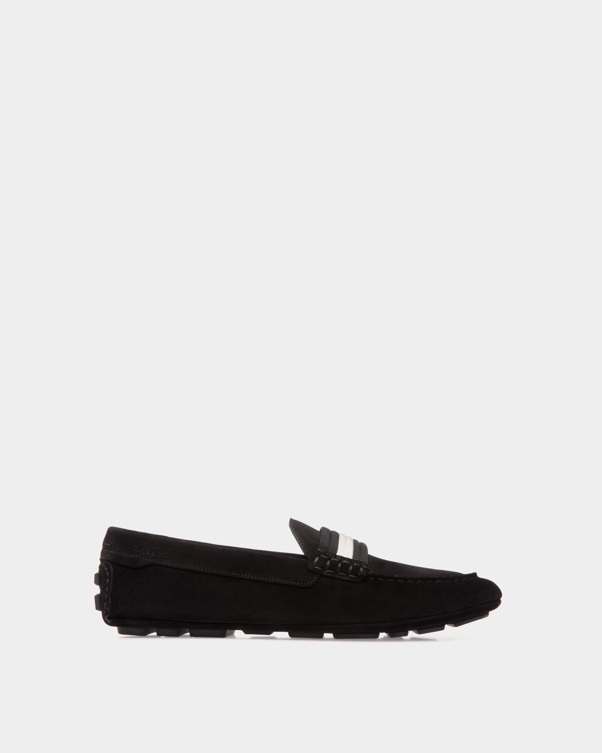 Bally Global - Kerbs Drivers In Black Leather - Black