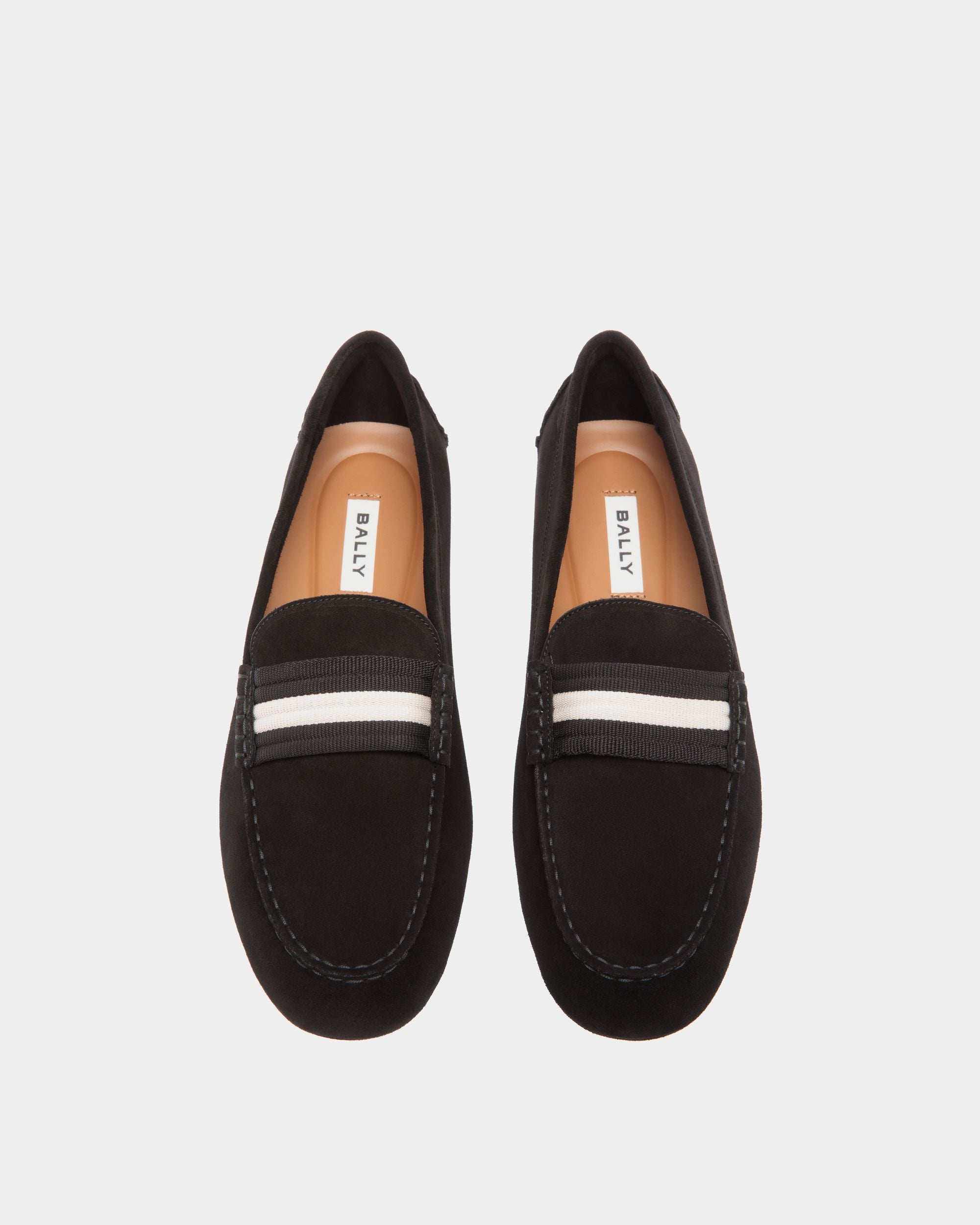 Bally Global - Kerbs Drivers In Black Leather - Black