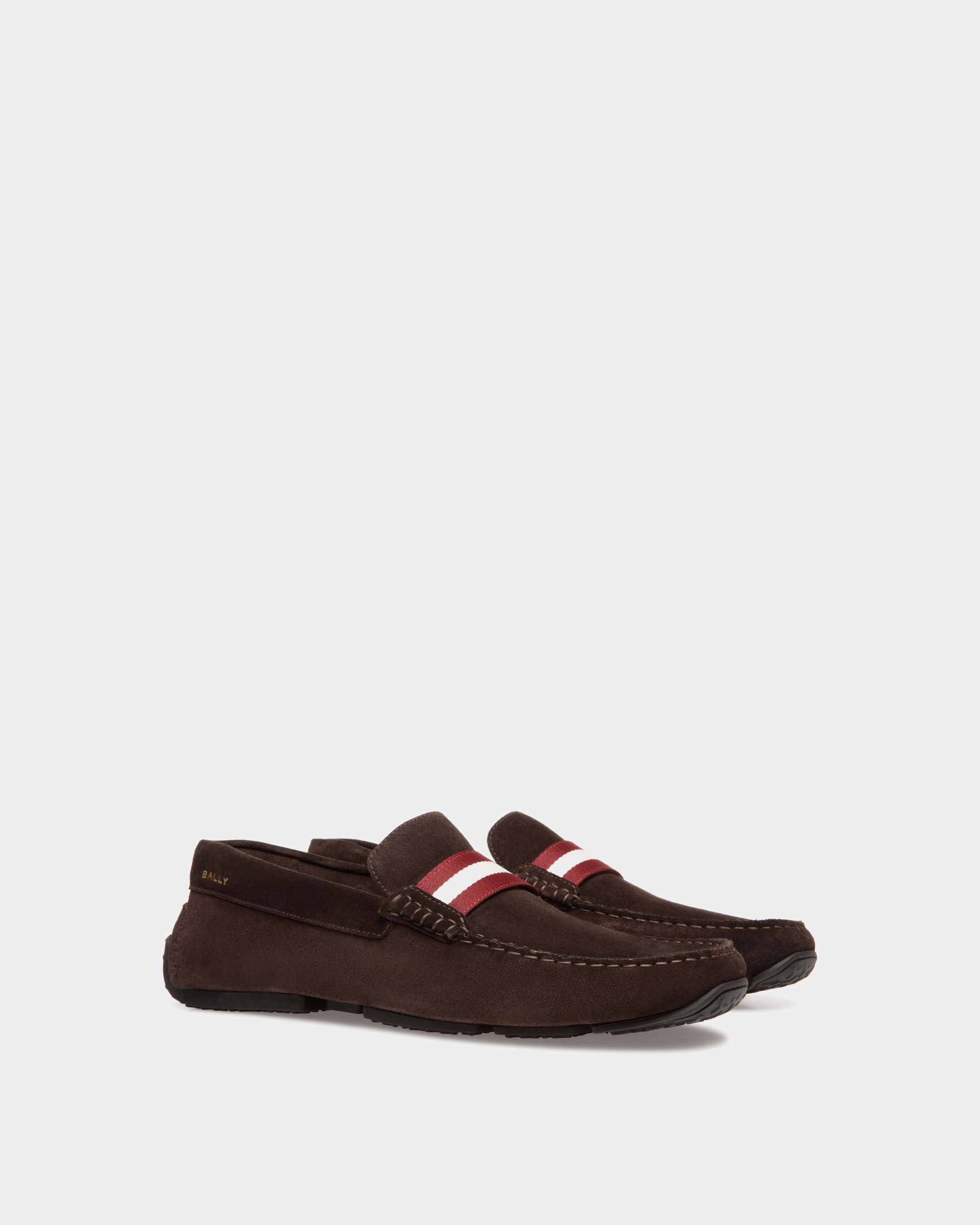 Bally Global - Pilot Driver In Brown  Leather - Brown