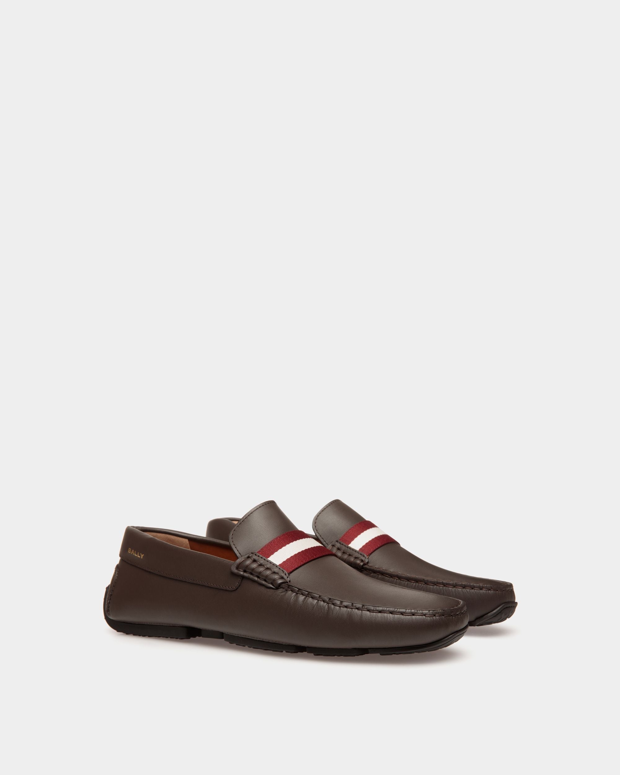 Bally Global - Pilot Driver In Ebano Leather - Brown