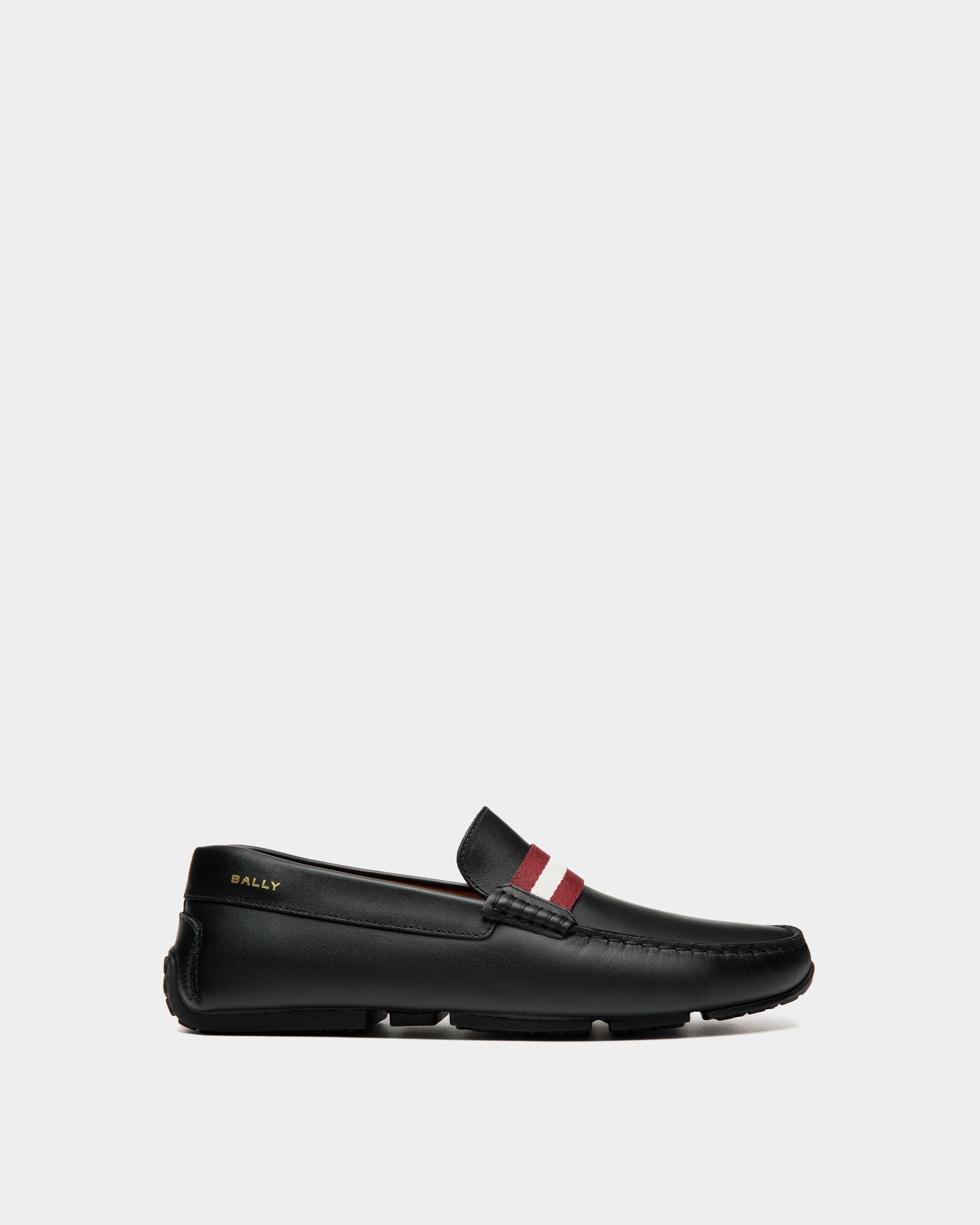 Bally Global - Pilot Driver In Black Leather - Black