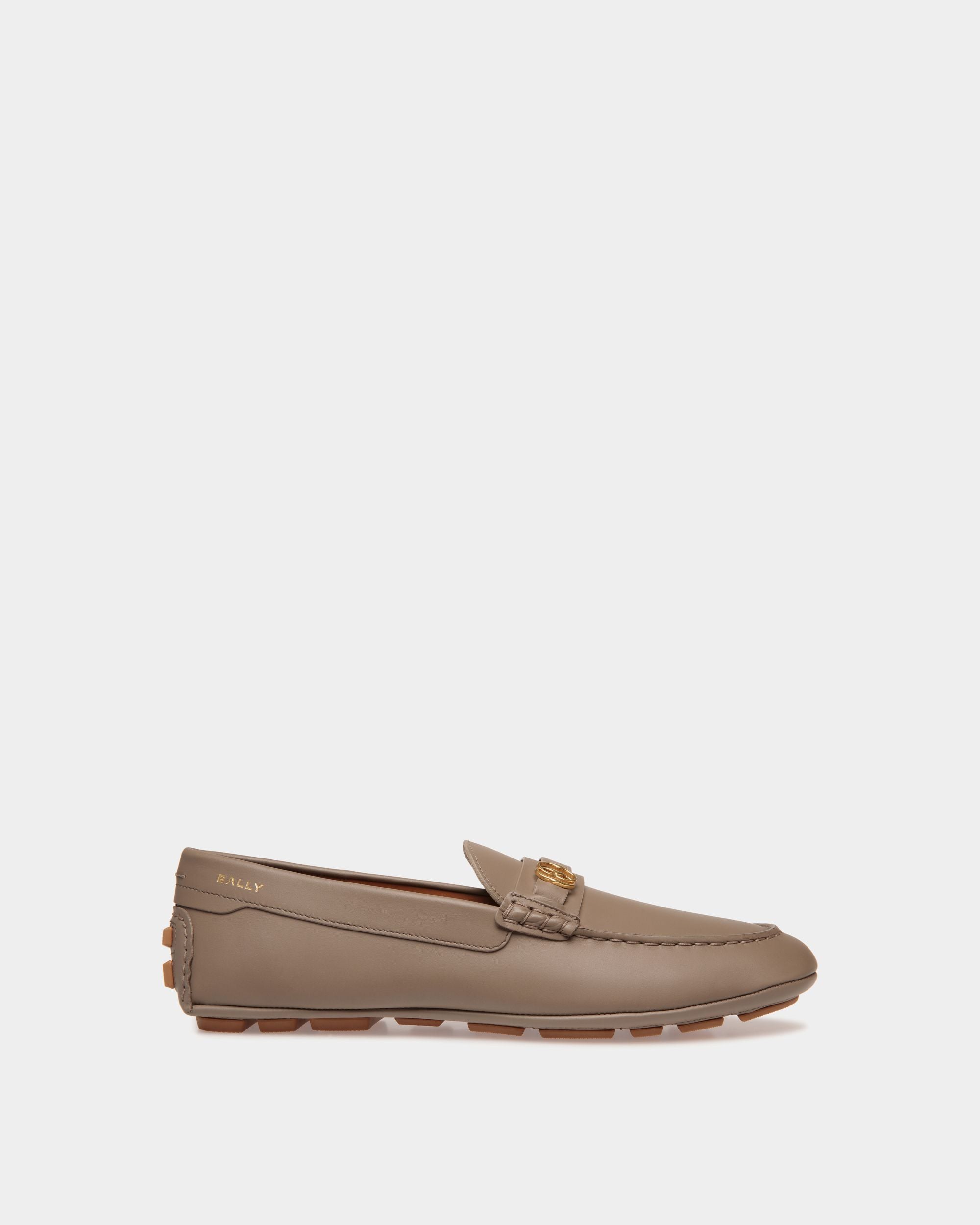 Bally Global - Pilot Driver In Taupe Leather - Beige