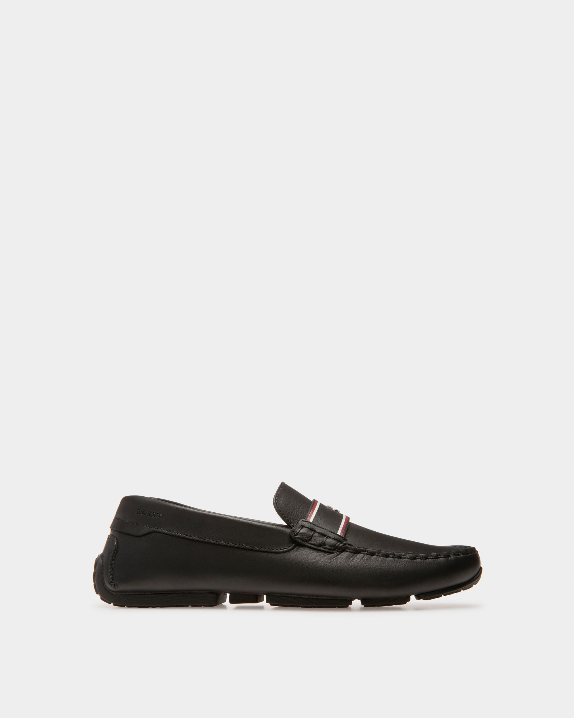 Bally Global - Pabyl Leather Drivers In Black - Black
