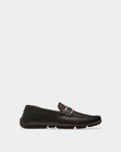 Pabyl Leather Drivers In Black